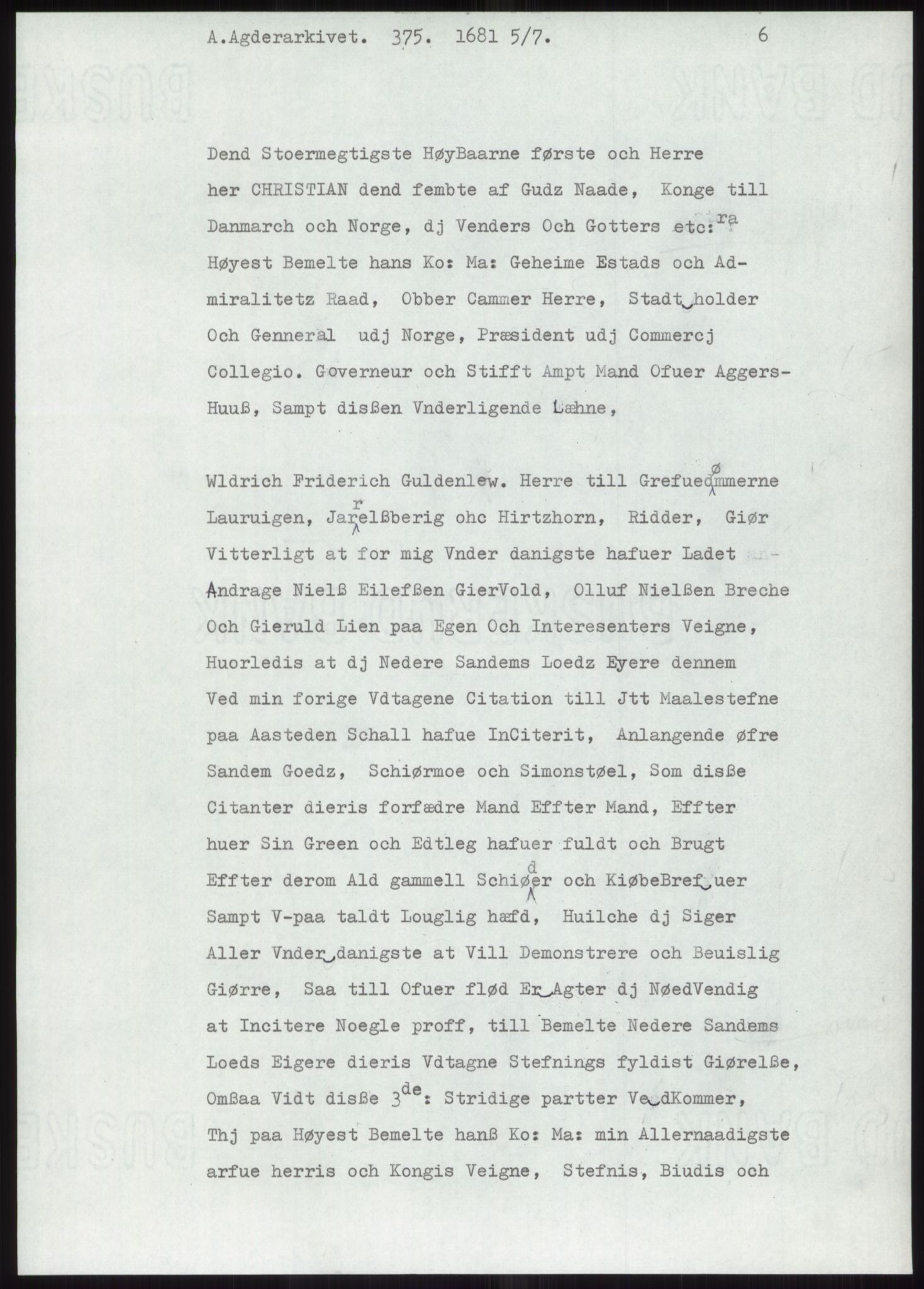 Samlinger til kildeutgivelse, Diplomavskriftsamlingen, AV/RA-EA-4053/H/Ha, p. 1219