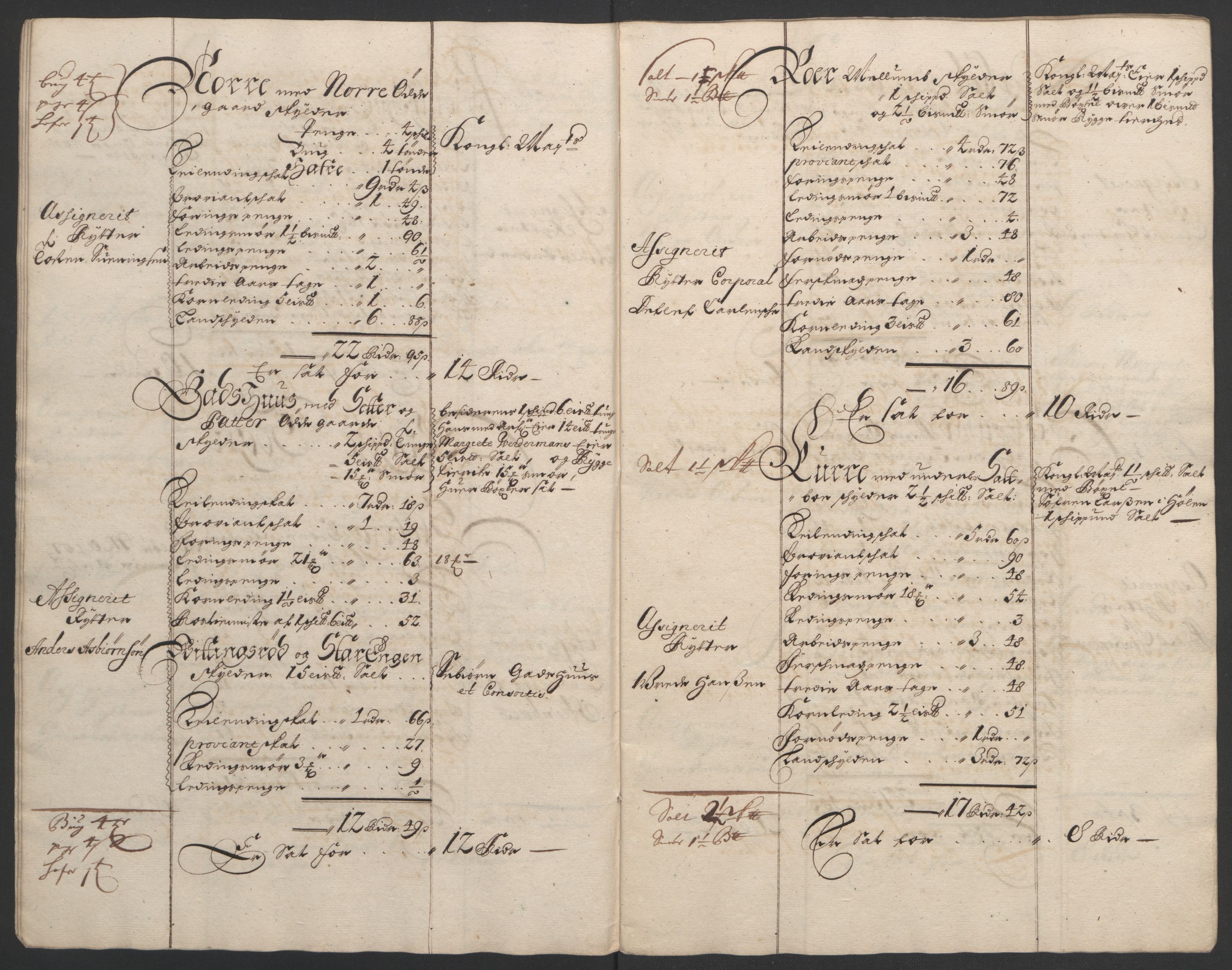 Rentekammeret inntil 1814, Reviderte regnskaper, Fogderegnskap, AV/RA-EA-4092/R02/L0108: Fogderegnskap Moss og Verne kloster, 1692-1693, p. 352