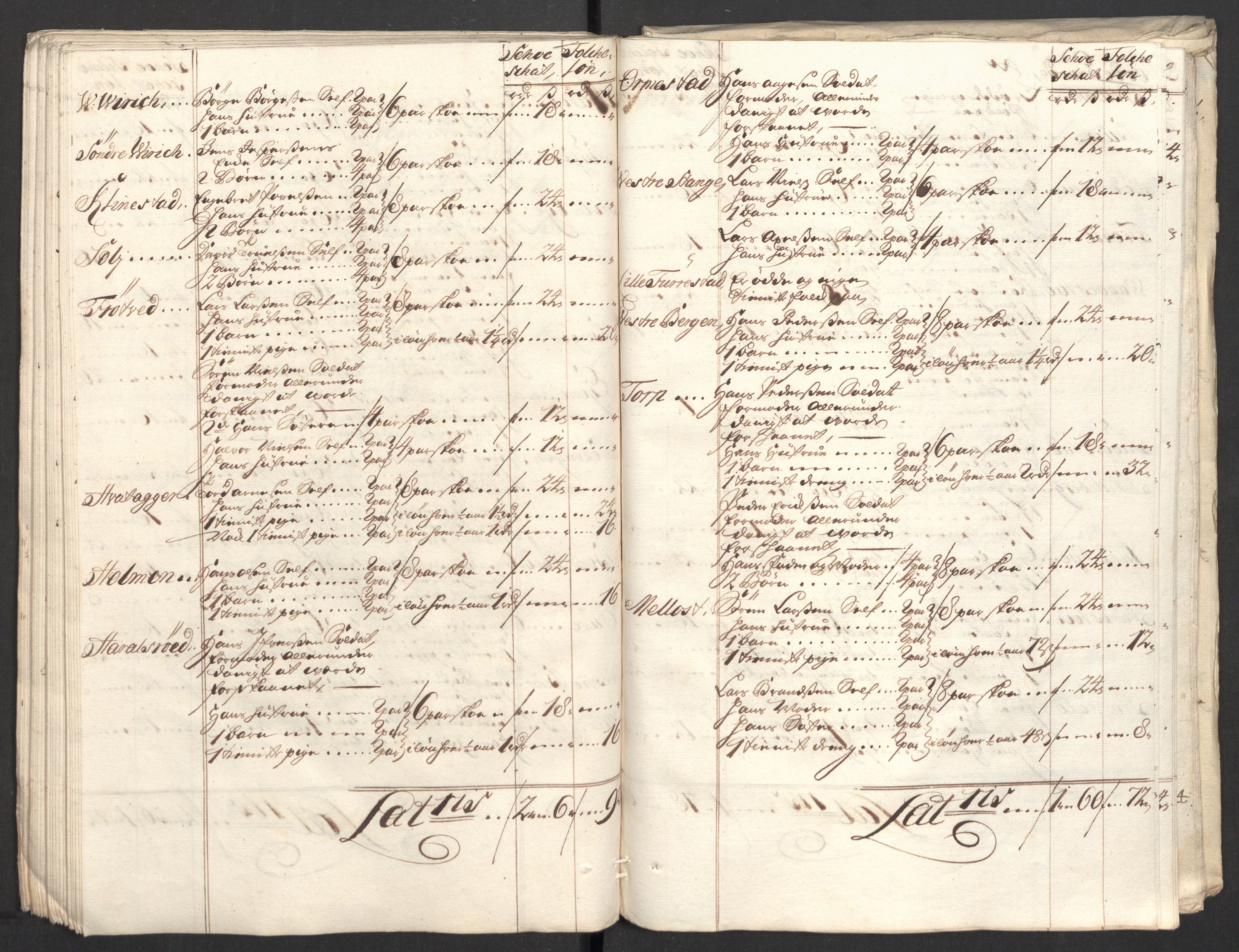 Rentekammeret inntil 1814, Reviderte regnskaper, Fogderegnskap, AV/RA-EA-4092/R33/L1982: Fogderegnskap Larvik grevskap, 1711, p. 169