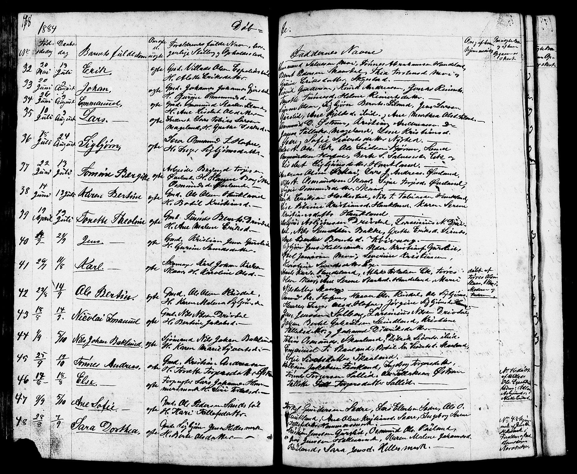 Lund sokneprestkontor, AV/SAST-A-101809/S07/L0003: Parish register (copy) no. B 3, 1848-1885, p. 178