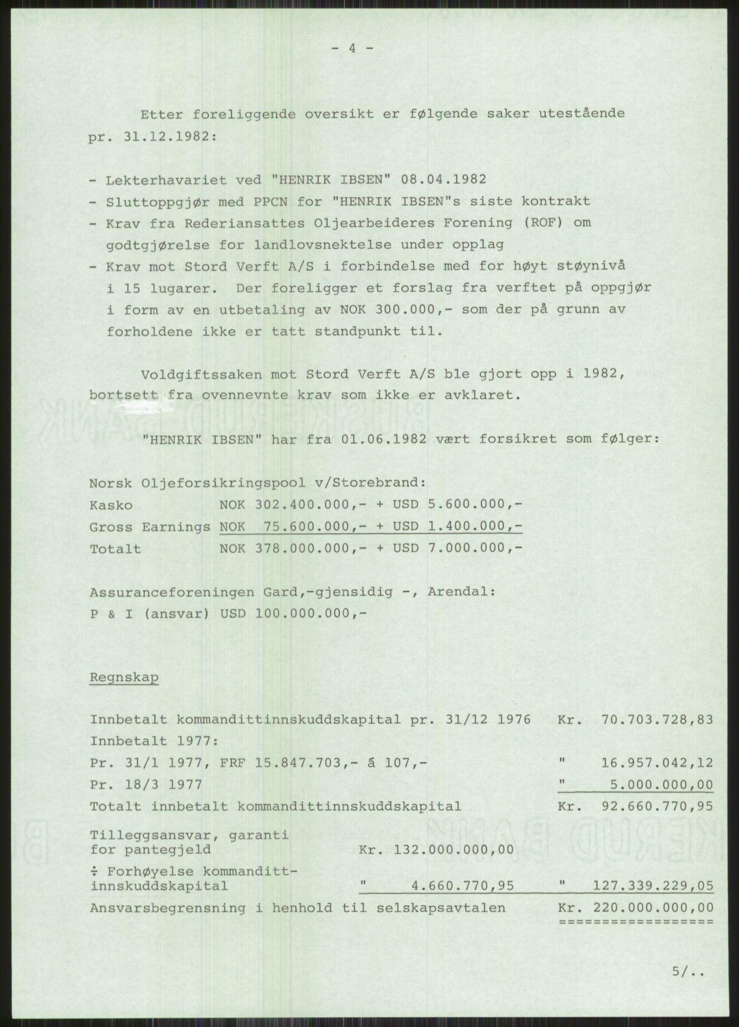 Pa 1503 - Stavanger Drilling AS, AV/SAST-A-101906/A/Ac/L0002: Årsberetninger, 1979-1982, p. 441