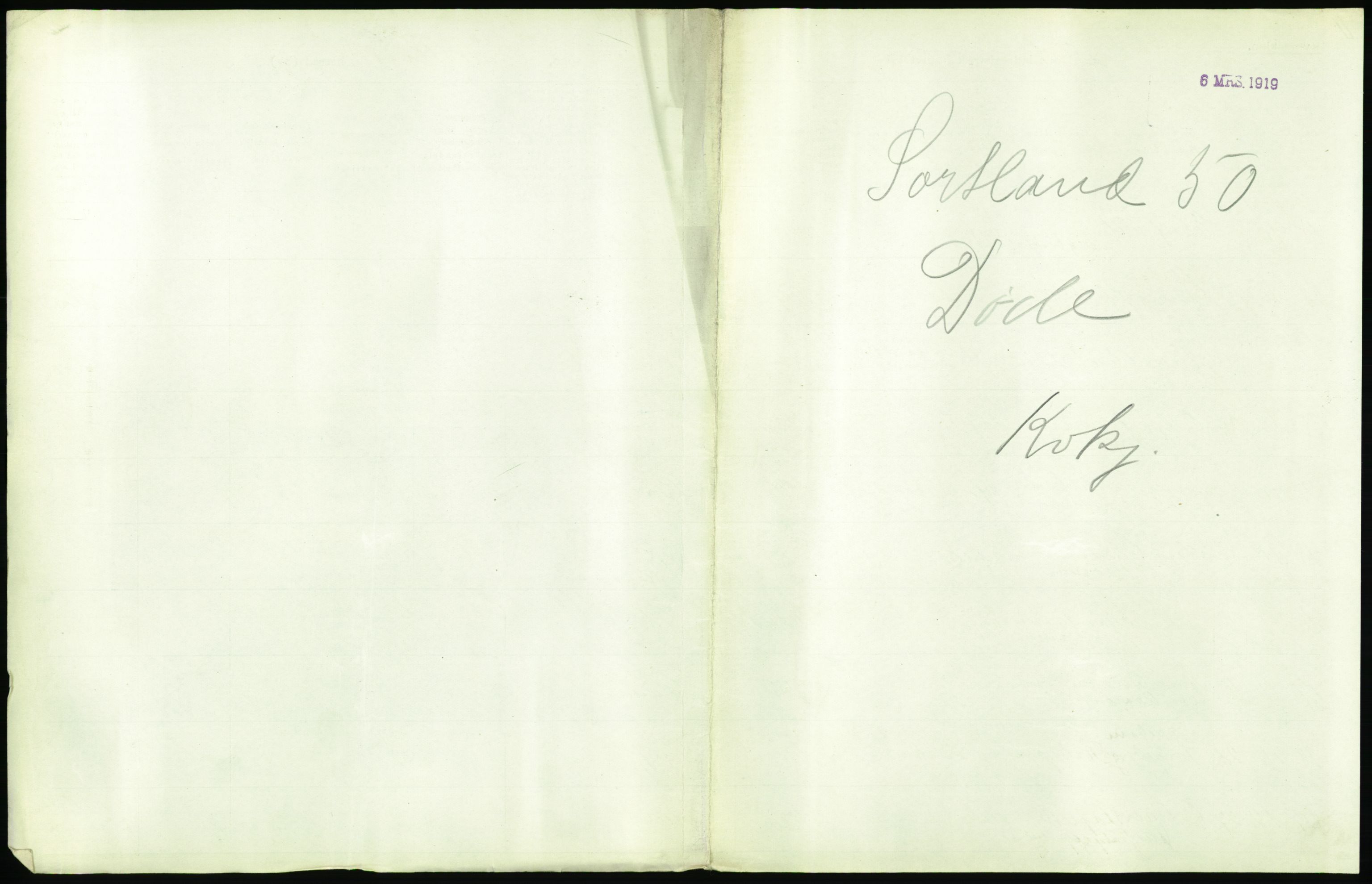 Statistisk sentralbyrå, Sosiodemografiske emner, Befolkning, AV/RA-S-2228/D/Df/Dfb/Dfbh/L0055: Nordland fylke: Døde. Bygder og byer., 1918, p. 679