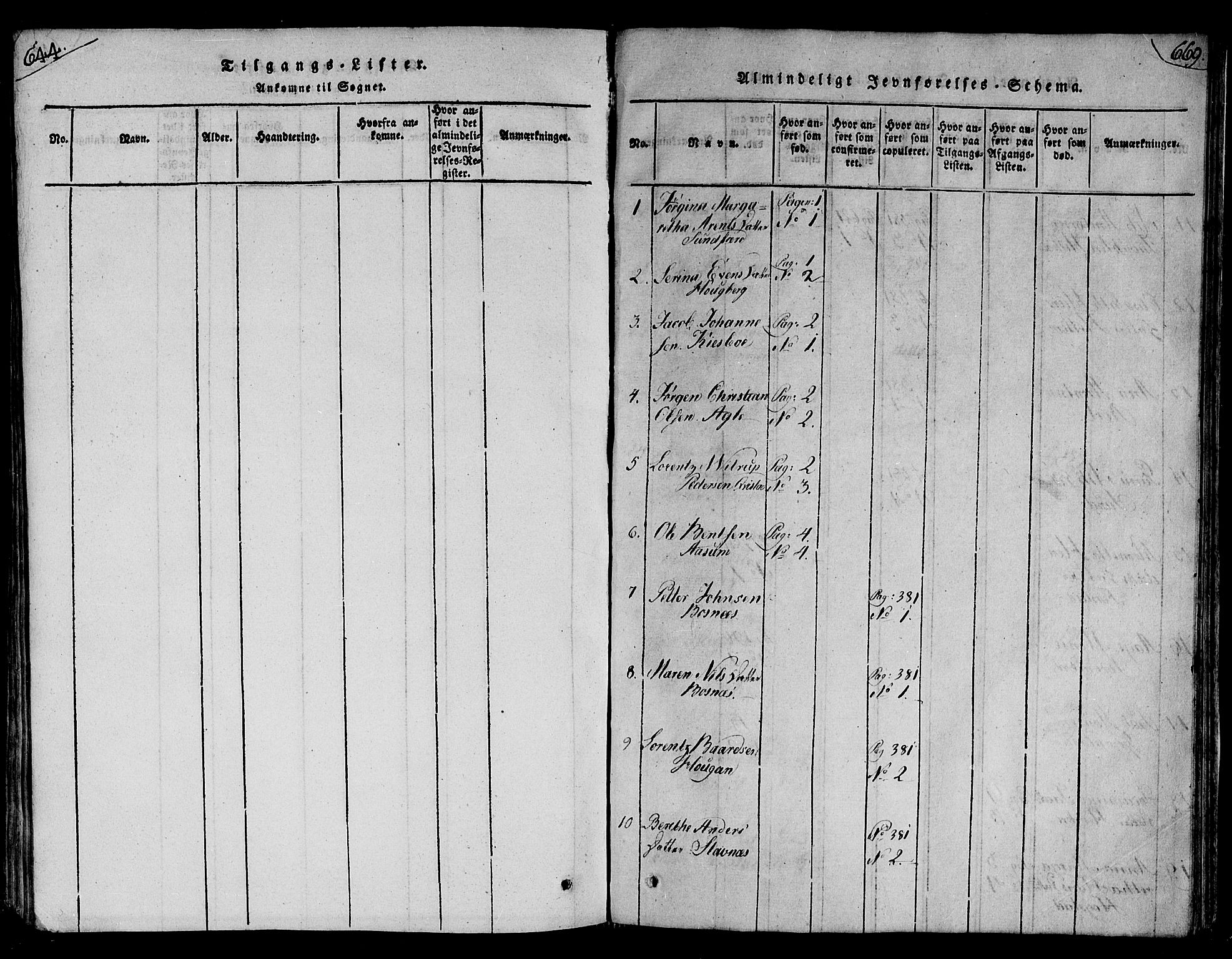 Ministerialprotokoller, klokkerbøker og fødselsregistre - Nord-Trøndelag, SAT/A-1458/730/L0275: Parish register (official) no. 730A04, 1816-1822, p. 644-669
