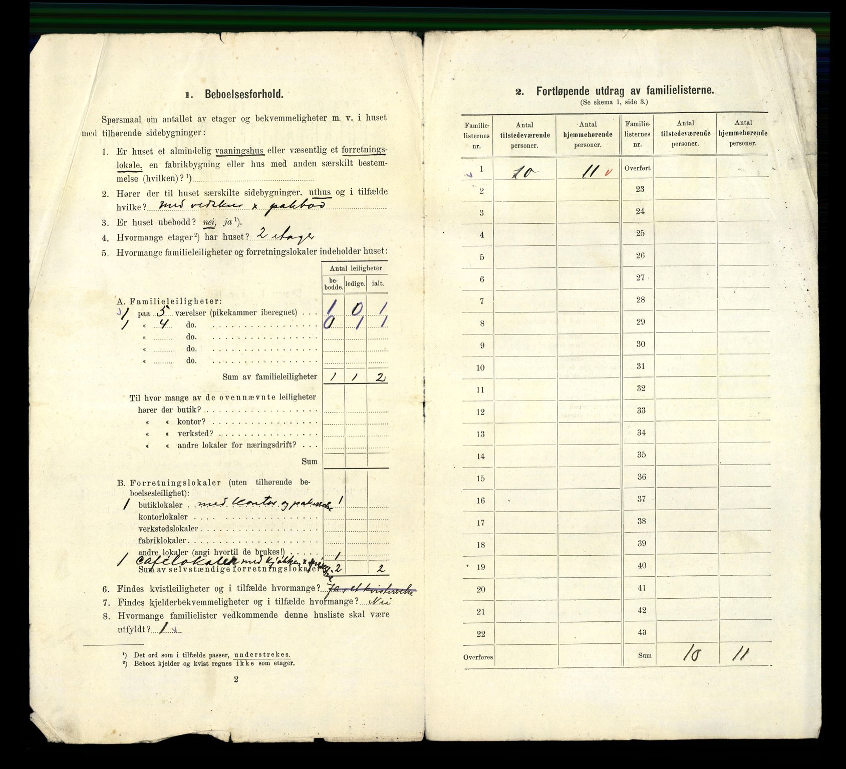 RA, 1910 census for Moss, 1910, p. 4334