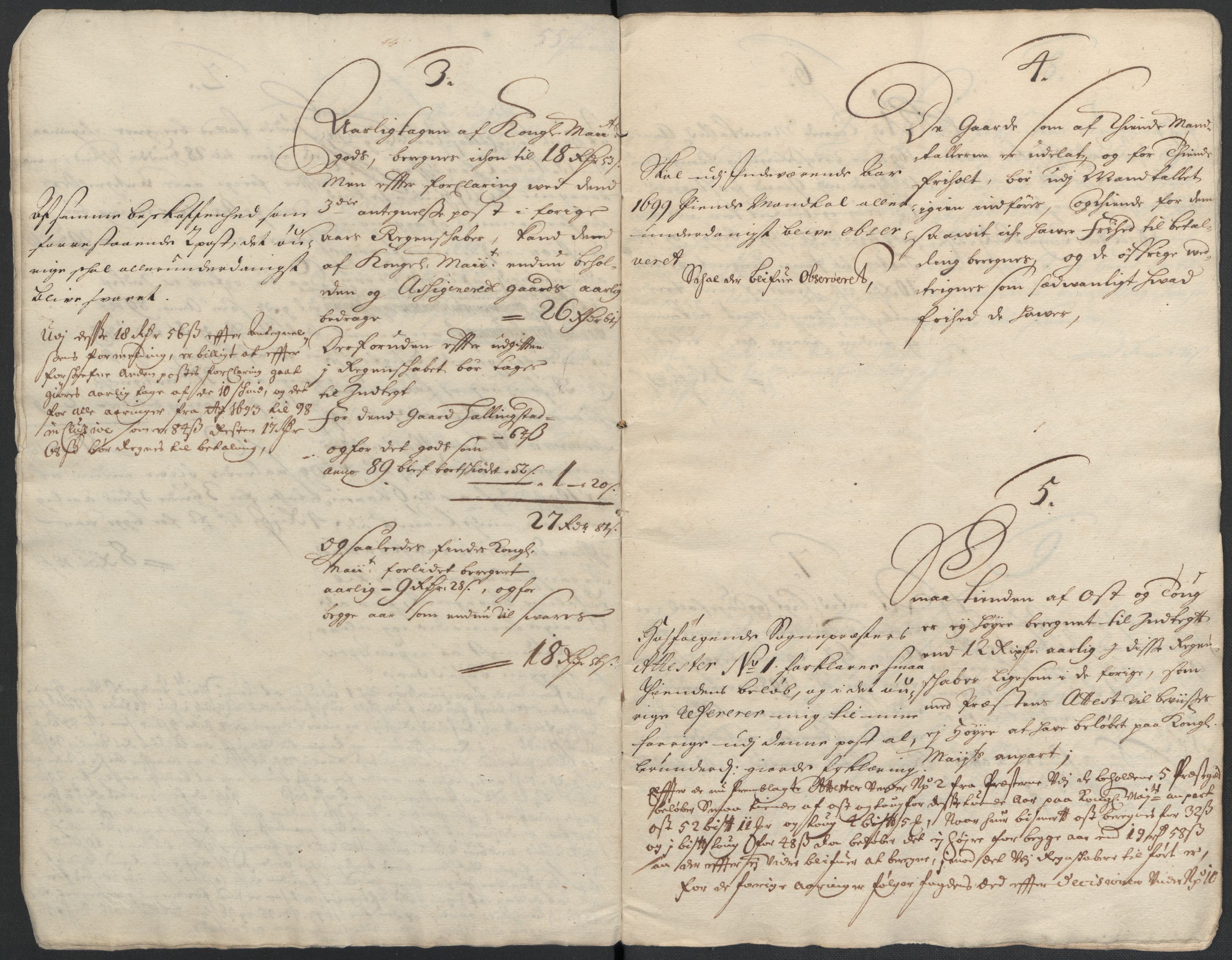 Rentekammeret inntil 1814, Reviderte regnskaper, Fogderegnskap, RA/EA-4092/R18/L1296: Fogderegnskap Hadeland, Toten og Valdres, 1698, p. 255