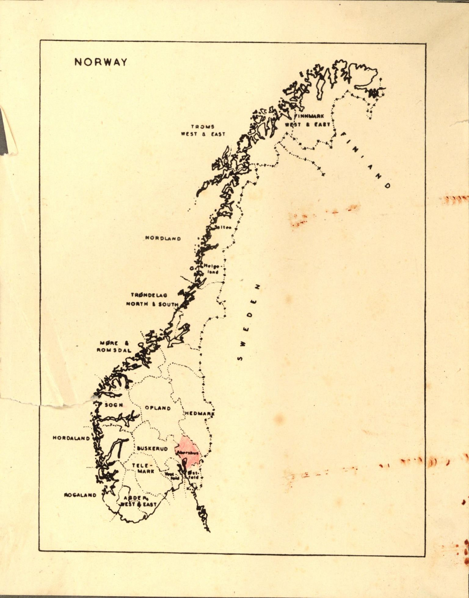 Forsvaret, Forsvarets overkommando II, AV/RA-RAFA-3915/D/Dd/L0001: Akershus, 1944, p. 2