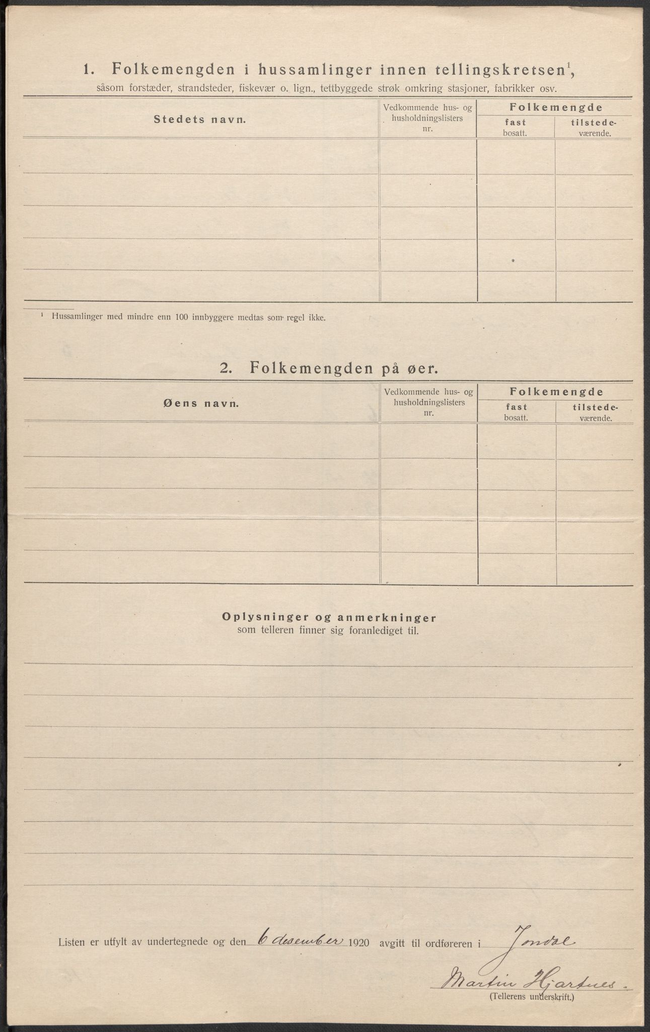 SAB, 1920 census for Jondal, 1920, p. 28