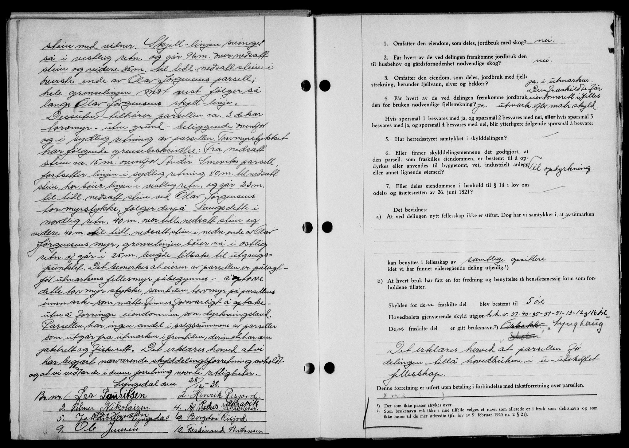 Lofoten sorenskriveri, SAT/A-0017/1/2/2C/L0014a: Mortgage book no. 14a, 1946-1946, Diary no: : 874/1946