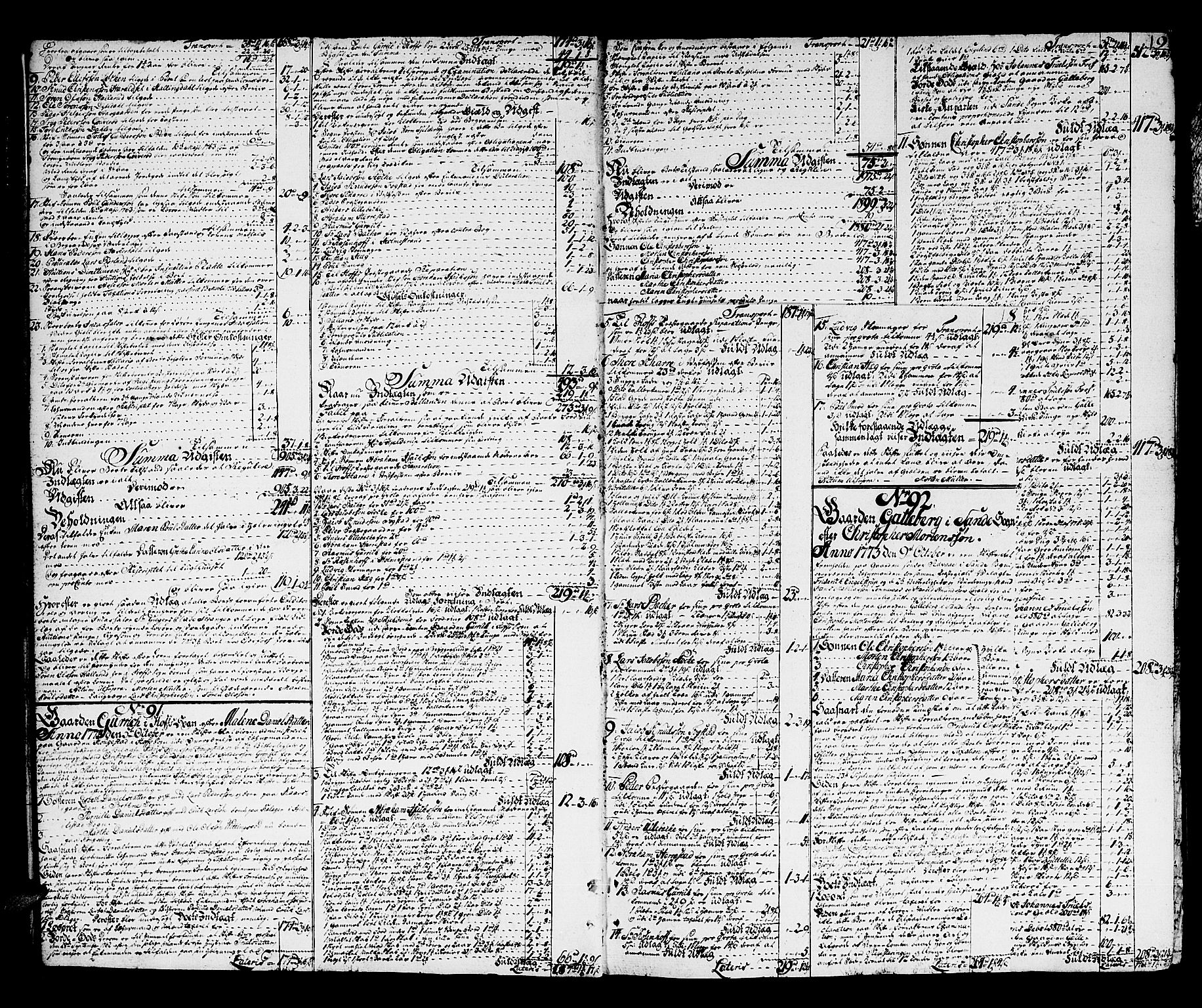 Nordre Jarlsberg sorenskriveri, AV/SAKO-A-80/H/Hc/L0011: Skifteprotokoll, 1773-1783, p. 7b-8a