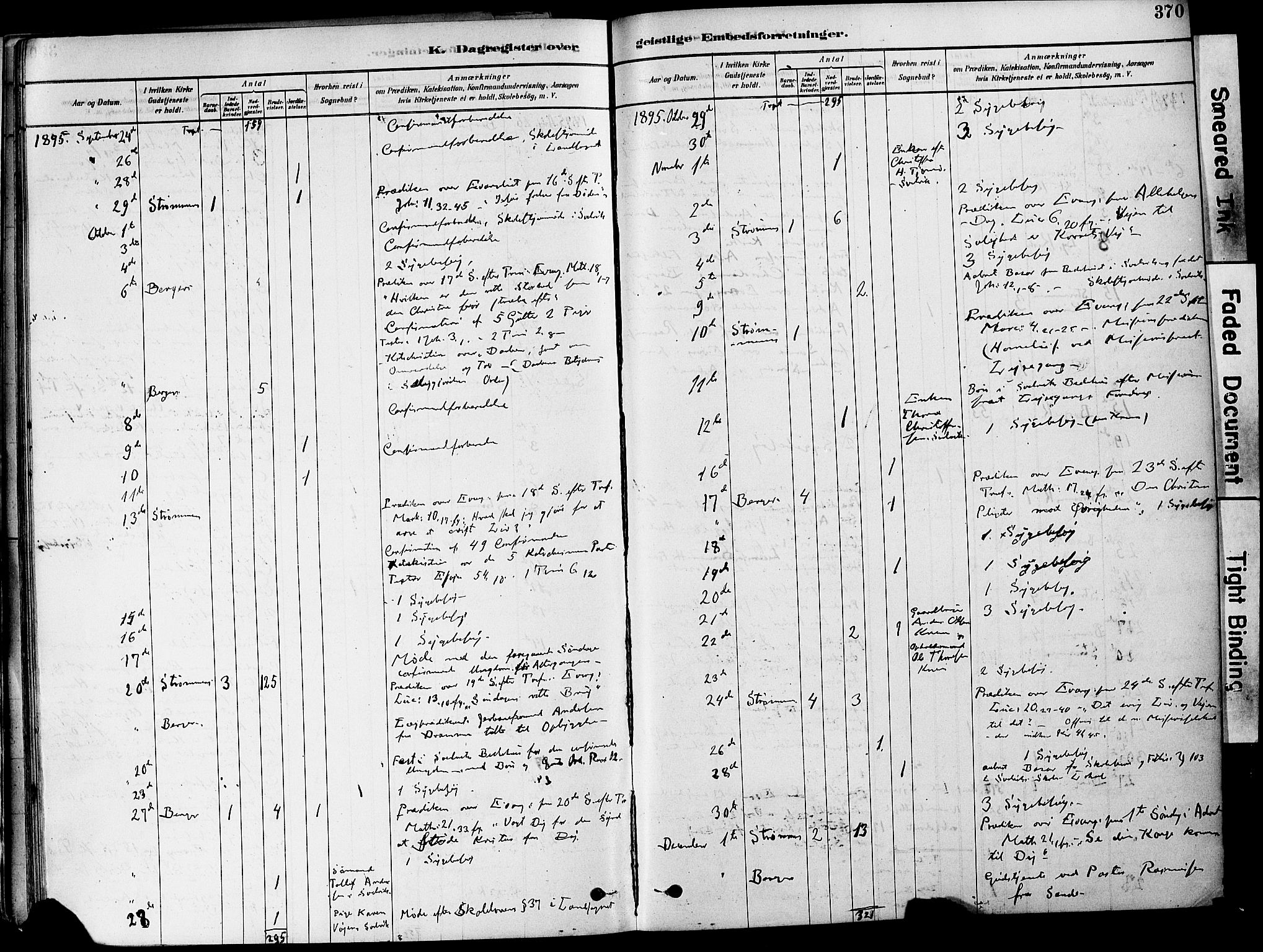 Strømm kirkebøker, AV/SAKO-A-322/F/Fa/L0004: Parish register (official) no. I 4, 1878-1899, p. 370