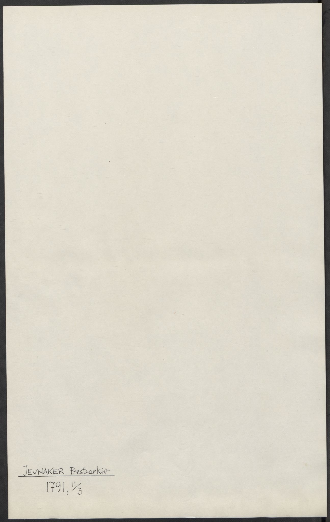 Riksarkivets diplomsamling, RA/EA-5965/F15/L0014: Prestearkiv - Oppland, 1696-1879, p. 165