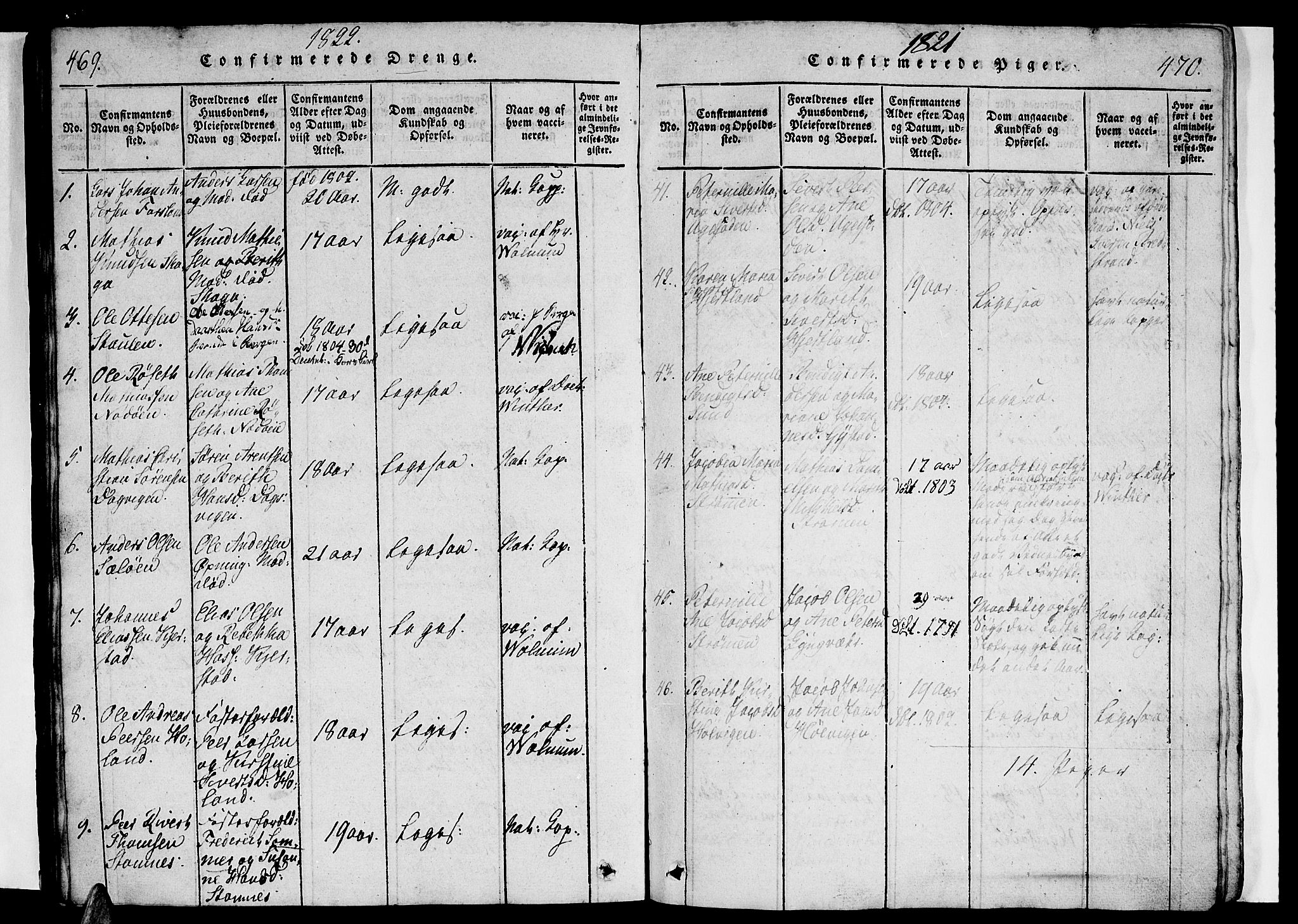 Ministerialprotokoller, klokkerbøker og fødselsregistre - Nordland, SAT/A-1459/834/L0510: Parish register (copy) no. 834C01, 1820-1847, p. 469-470