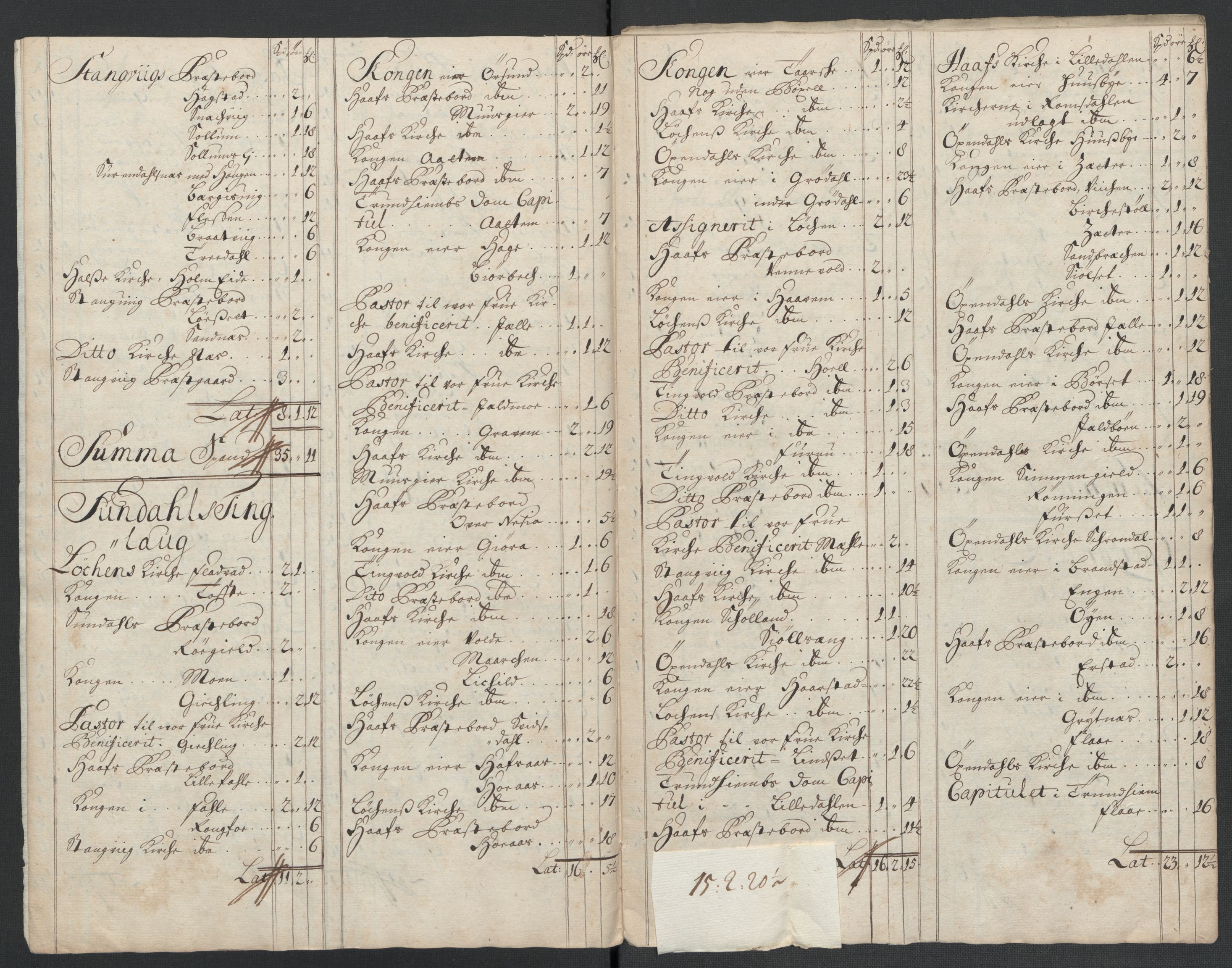 Rentekammeret inntil 1814, Reviderte regnskaper, Fogderegnskap, AV/RA-EA-4092/R56/L3741: Fogderegnskap Nordmøre, 1705, p. 116