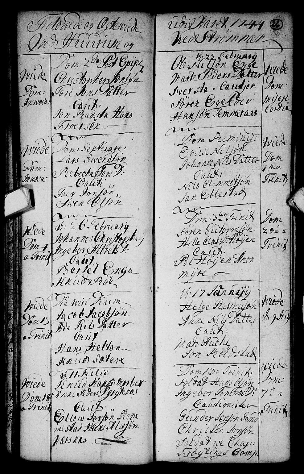 Hurum kirkebøker, SAKO/A-229/F/Fa/L0003: Parish register (official) no. 3, 1733-1757, p. 26