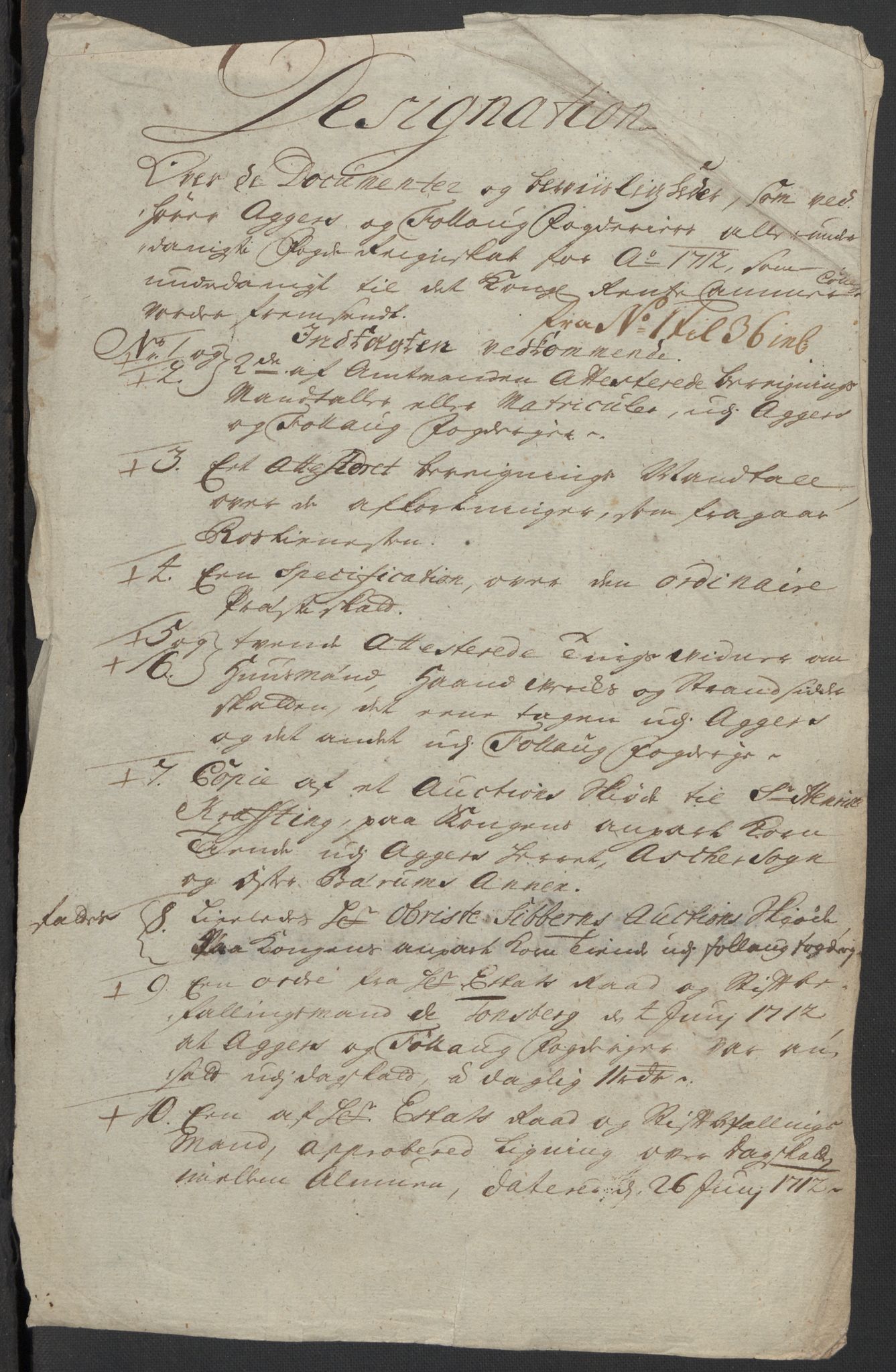 Rentekammeret inntil 1814, Reviderte regnskaper, Fogderegnskap, AV/RA-EA-4092/R10/L0450: Fogderegnskap Aker og Follo, 1712, p. 17