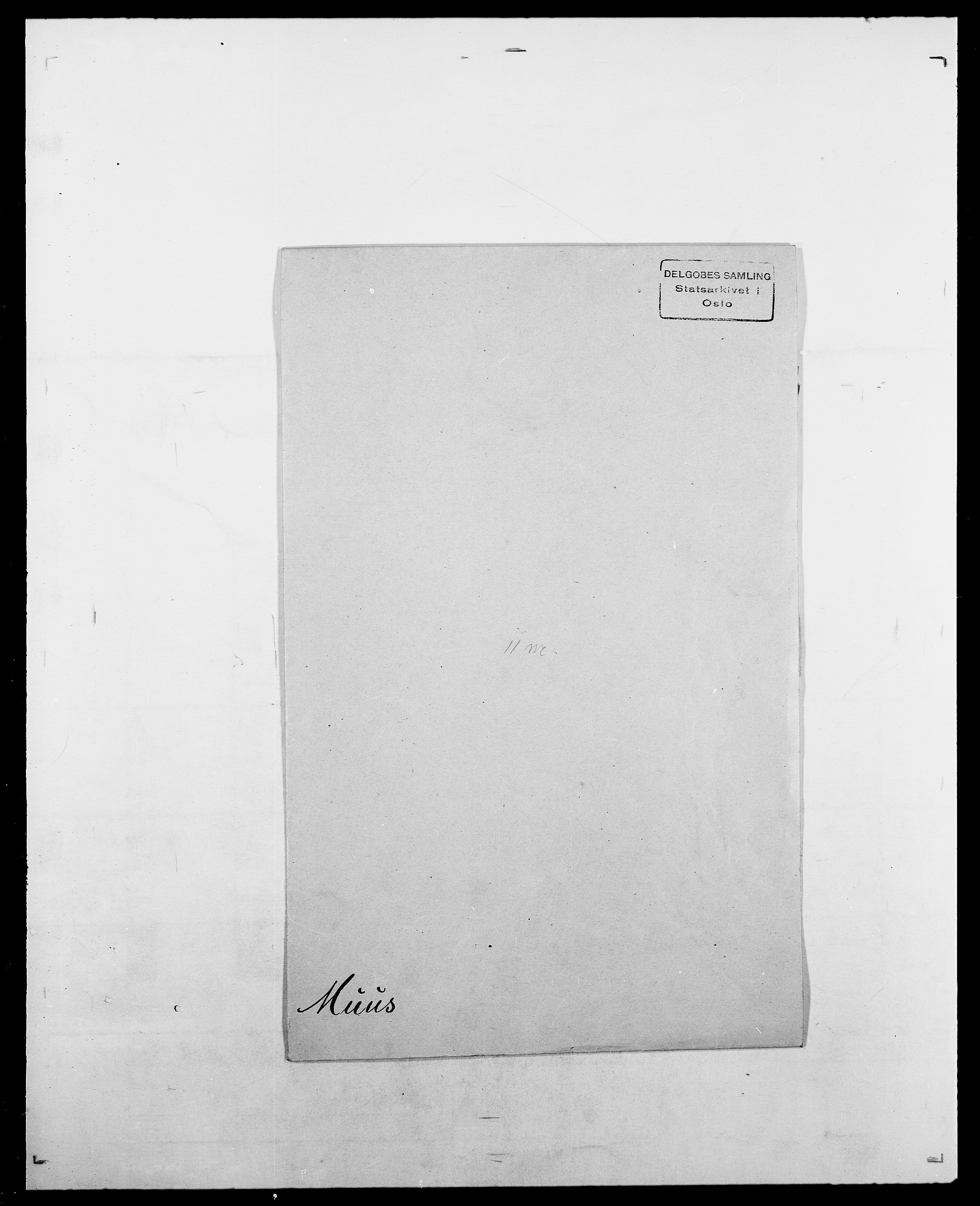 Delgobe, Charles Antoine - samling, SAO/PAO-0038/D/Da/L0027: Morath - v. Møsting, p. 291
