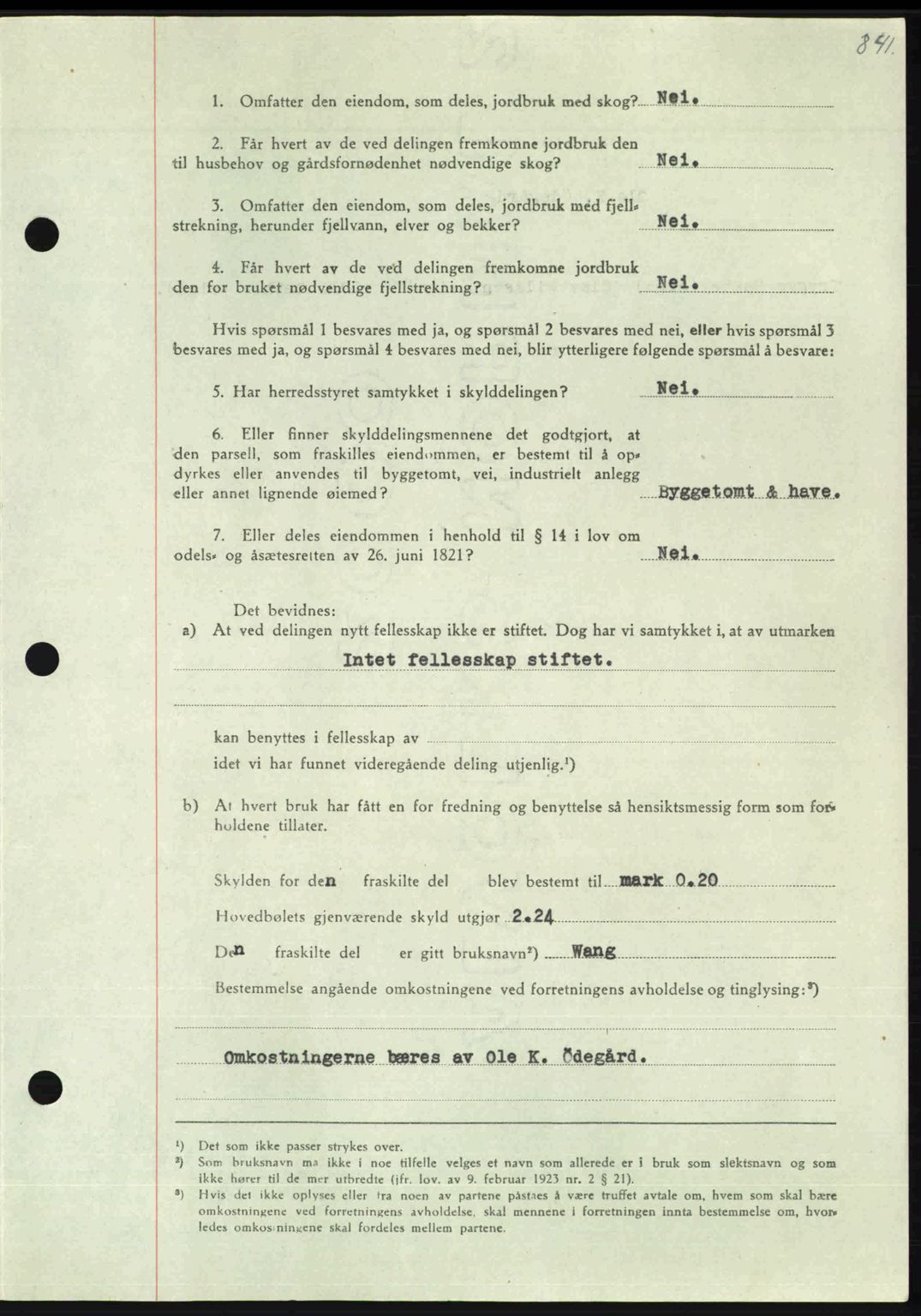 Nordmøre sorenskriveri, AV/SAT-A-4132/1/2/2Ca: Mortgage book no. A107, 1947-1948, Diary no: : 558/1948