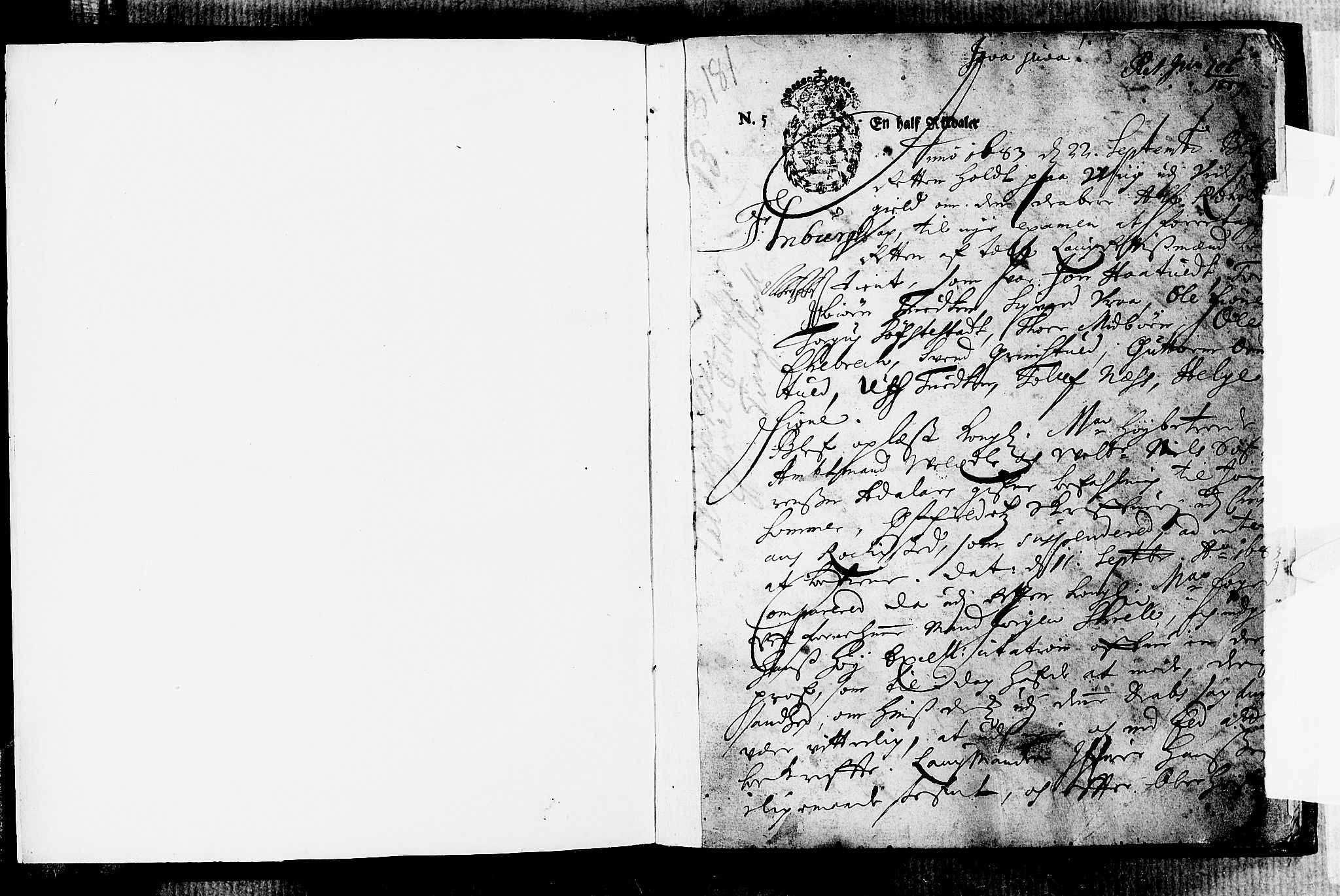 Øvre Telemark østfjelske sorenskriveri, AV/SAKO-A-213/F/Fa/Faa/L0013: Tingbok, 1683, p. 1