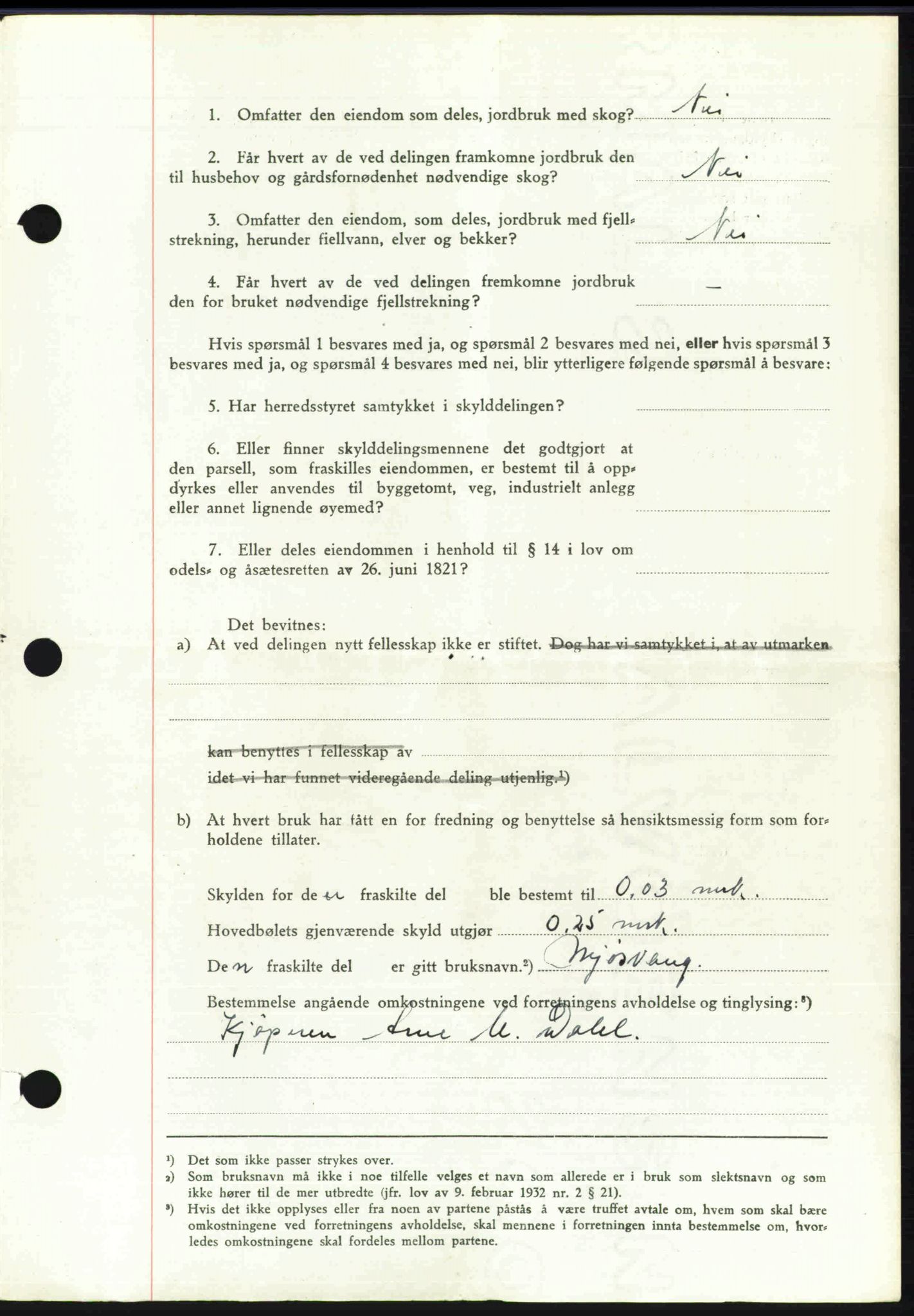 Toten tingrett, SAH/TING-006/H/Hb/Hbc/L0020: Mortgage book no. Hbc-20, 1948-1948, Diary no: : 1702/1948