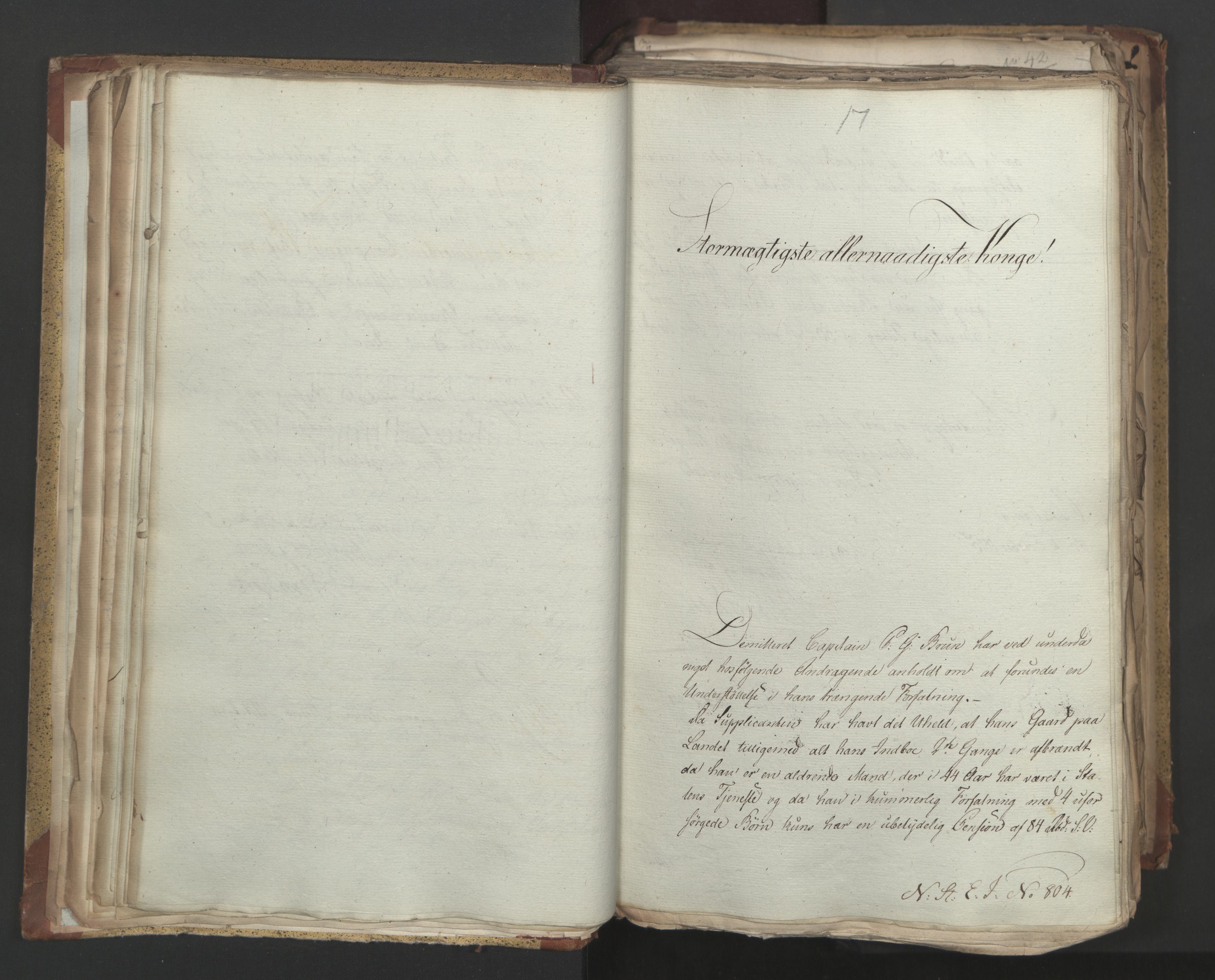 Statsrådsavdelingen i Stockholm, AV/RA-S-1003/D/Da/L0004: Regjeringsinnstillinger nr. 788-999, 1815, p. 41
