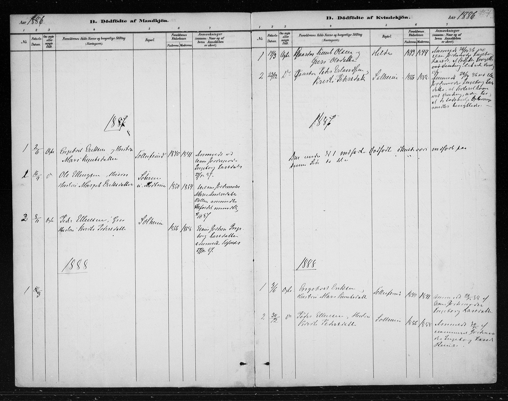 Nes kirkebøker, SAKO/A-236/F/Fa/L0012: Parish register (official) no. 12, 1881-1917, p. 157
