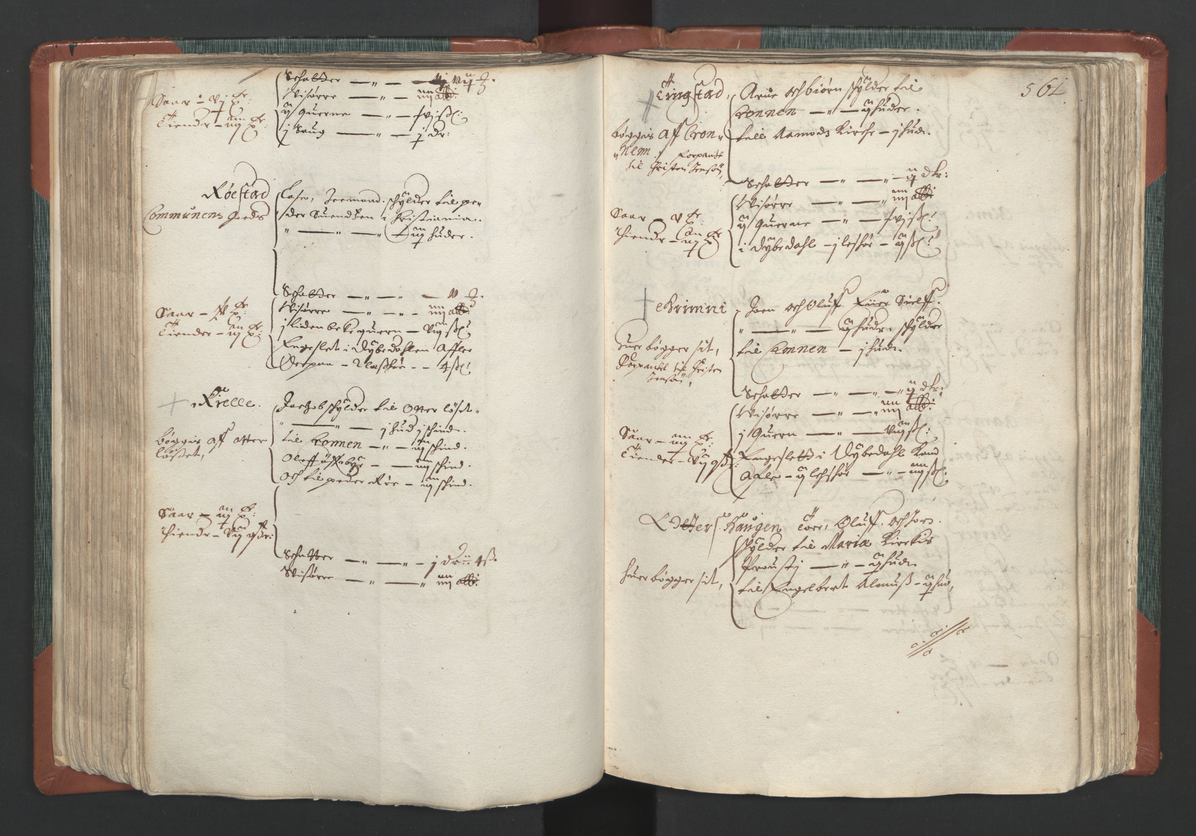 Rentekammeret inntil 1814, Realistisk ordnet avdeling, AV/RA-EA-4070/L/L0009: Oppland lagdømme. Alminnelig jordebok med skatteligning for Solør, Østerdal, Hadeland og Valdres., 1661, p. 560b-561a