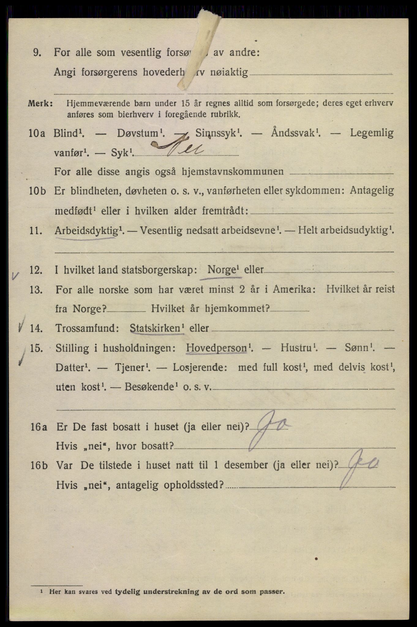 SAO, 1920 census for Kristiania, 1920, p. 478006