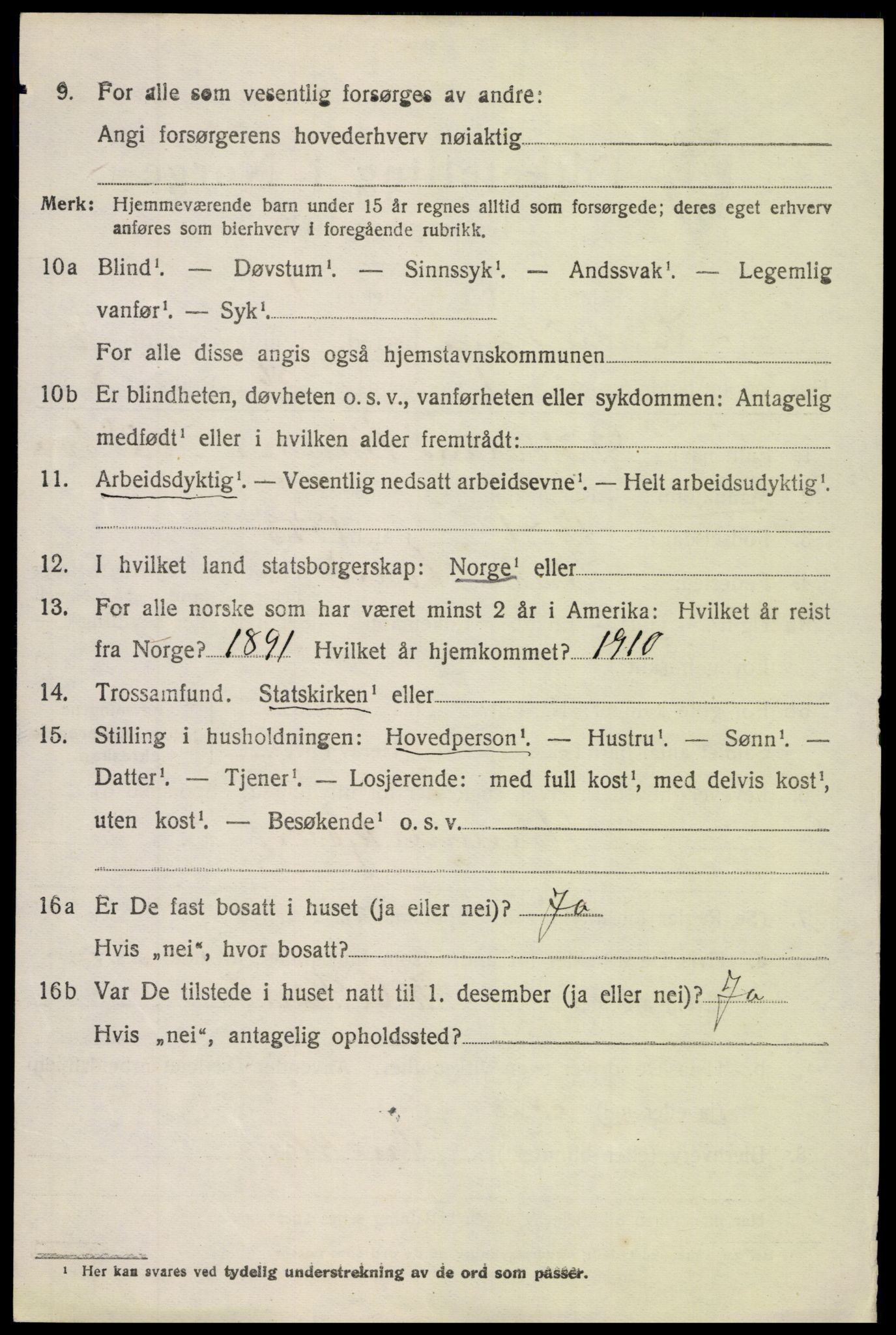 SAH, 1920 census for Søndre Land, 1920, p. 4676