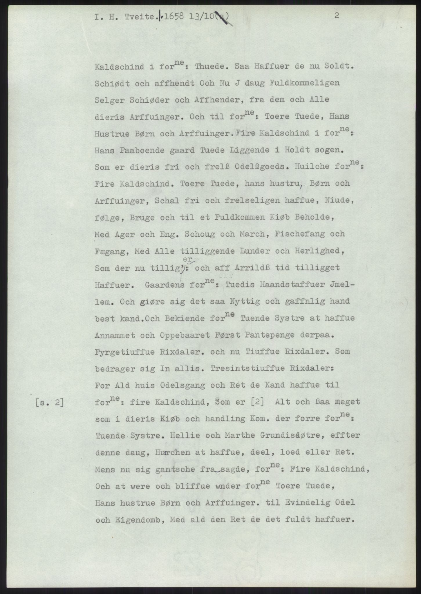 Samlinger til kildeutgivelse, Diplomavskriftsamlingen, AV/RA-EA-4053/H/Ha, p. 1010