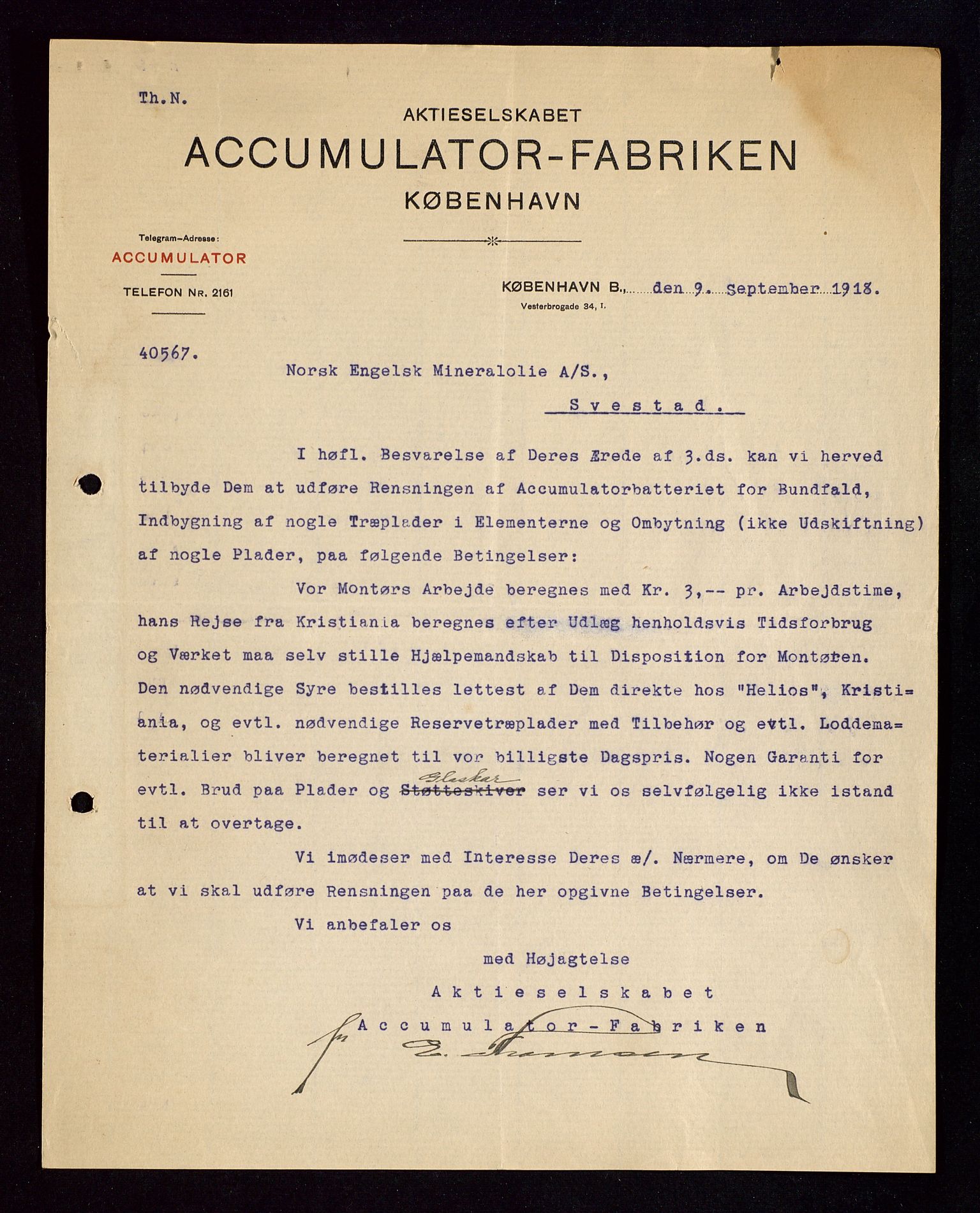 Pa 1521 - A/S Norske Shell, AV/SAST-A-101915/E/Ea/Eaa/L0002: Sjefskorrespondanse, 1917-1918, p. 435