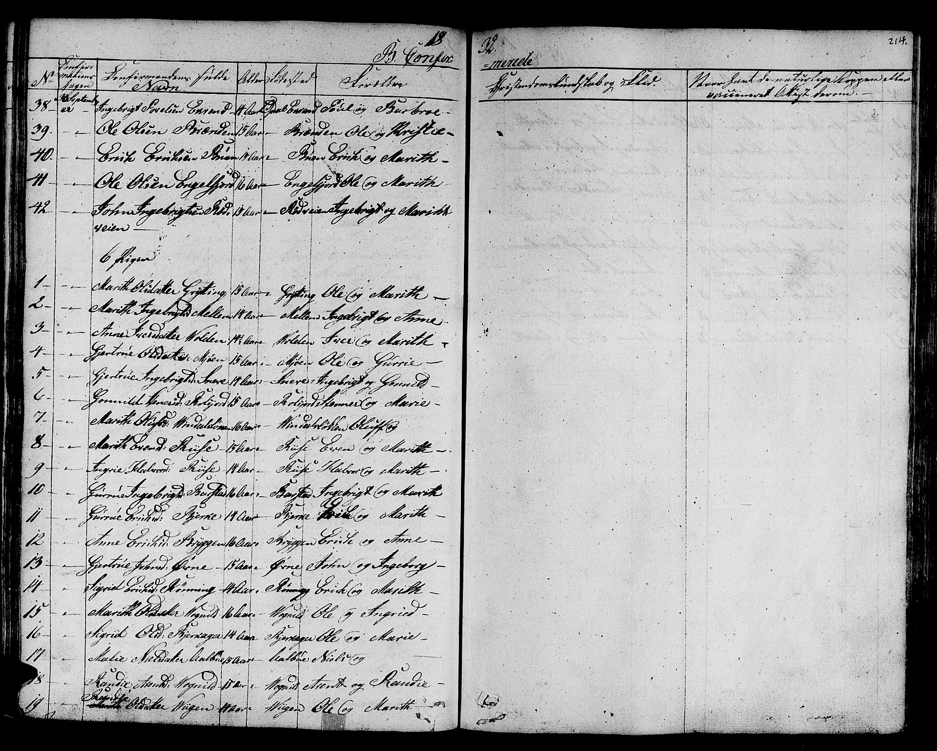 Ministerialprotokoller, klokkerbøker og fødselsregistre - Sør-Trøndelag, AV/SAT-A-1456/678/L0897: Parish register (official) no. 678A06-07, 1821-1847, p. 214