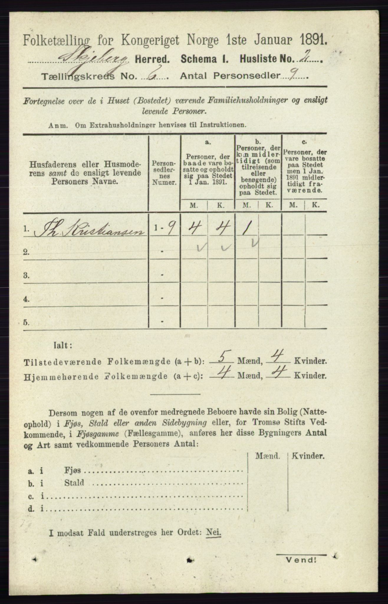 RA, 1891 census for 0115 Skjeberg, 1891, p. 2748