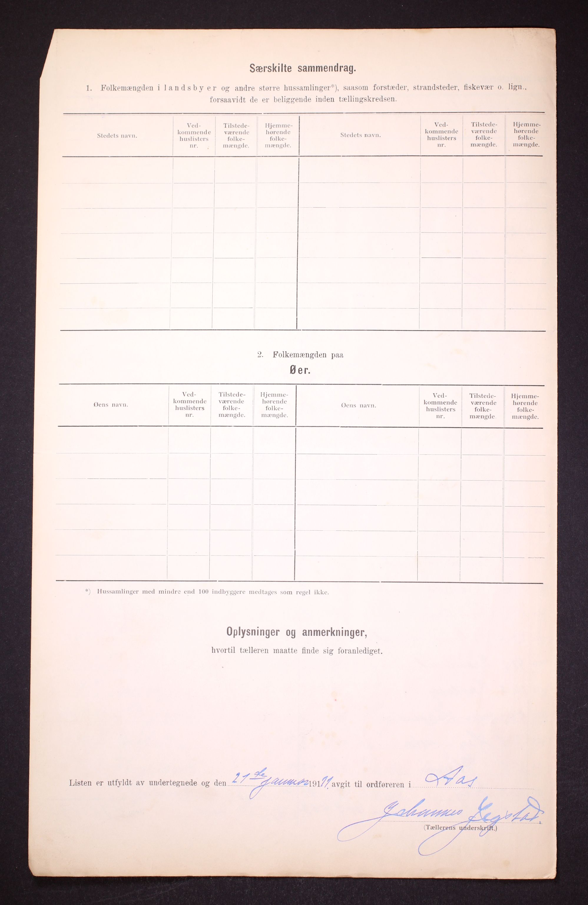 RA, 1910 census for Ås, 1910, p. 6