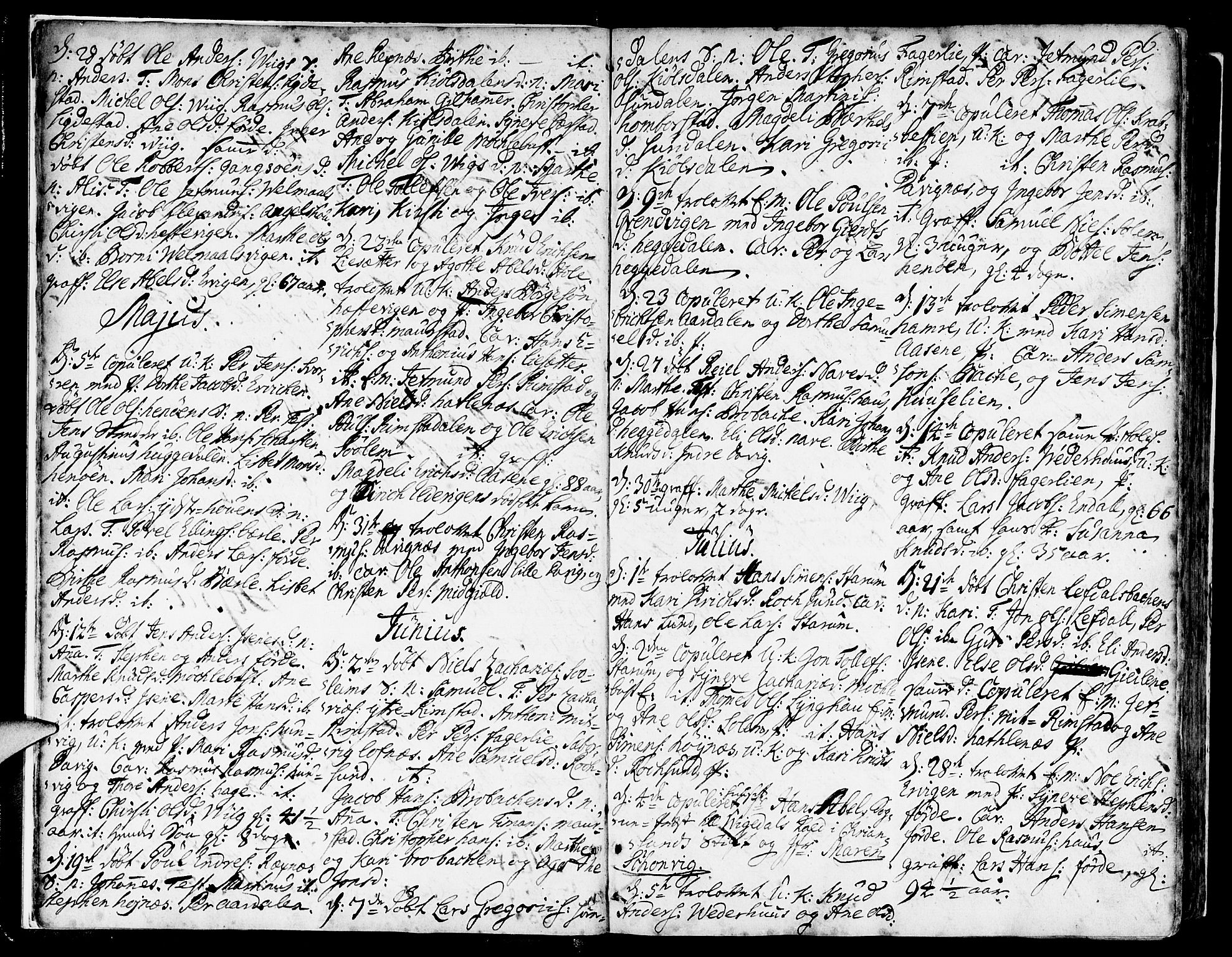 Davik sokneprestembete, AV/SAB-A-79701/H/Haa/Haaa/L0002: Parish register (official) no. A 2, 1742-1816, p. 6