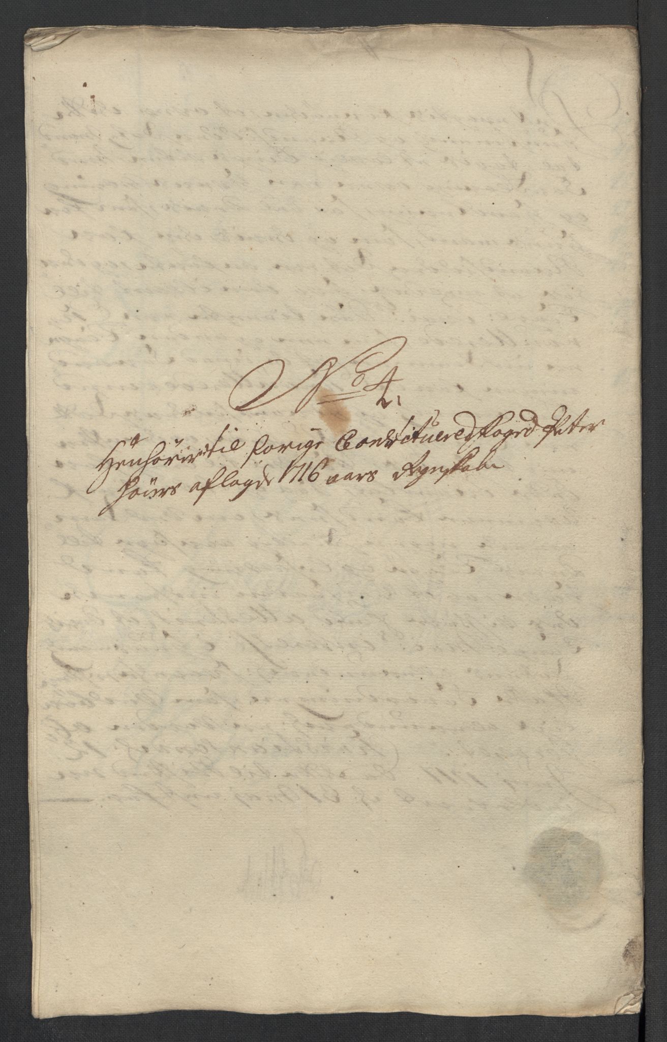 Rentekammeret inntil 1814, Reviderte regnskaper, Fogderegnskap, RA/EA-4092/R39/L2325: Fogderegnskap Nedenes, 1716, p. 156