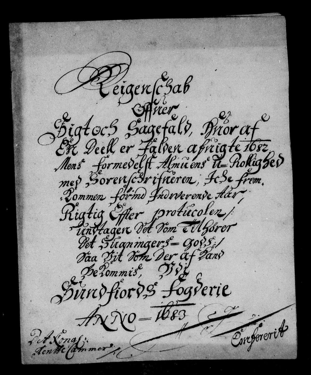 Rentekammeret inntil 1814, Reviderte regnskaper, Stiftamtstueregnskaper, Bergen stiftamt, AV/RA-EA-6043/R/Rc/L0067: Bergen stiftamt, 1672-1685