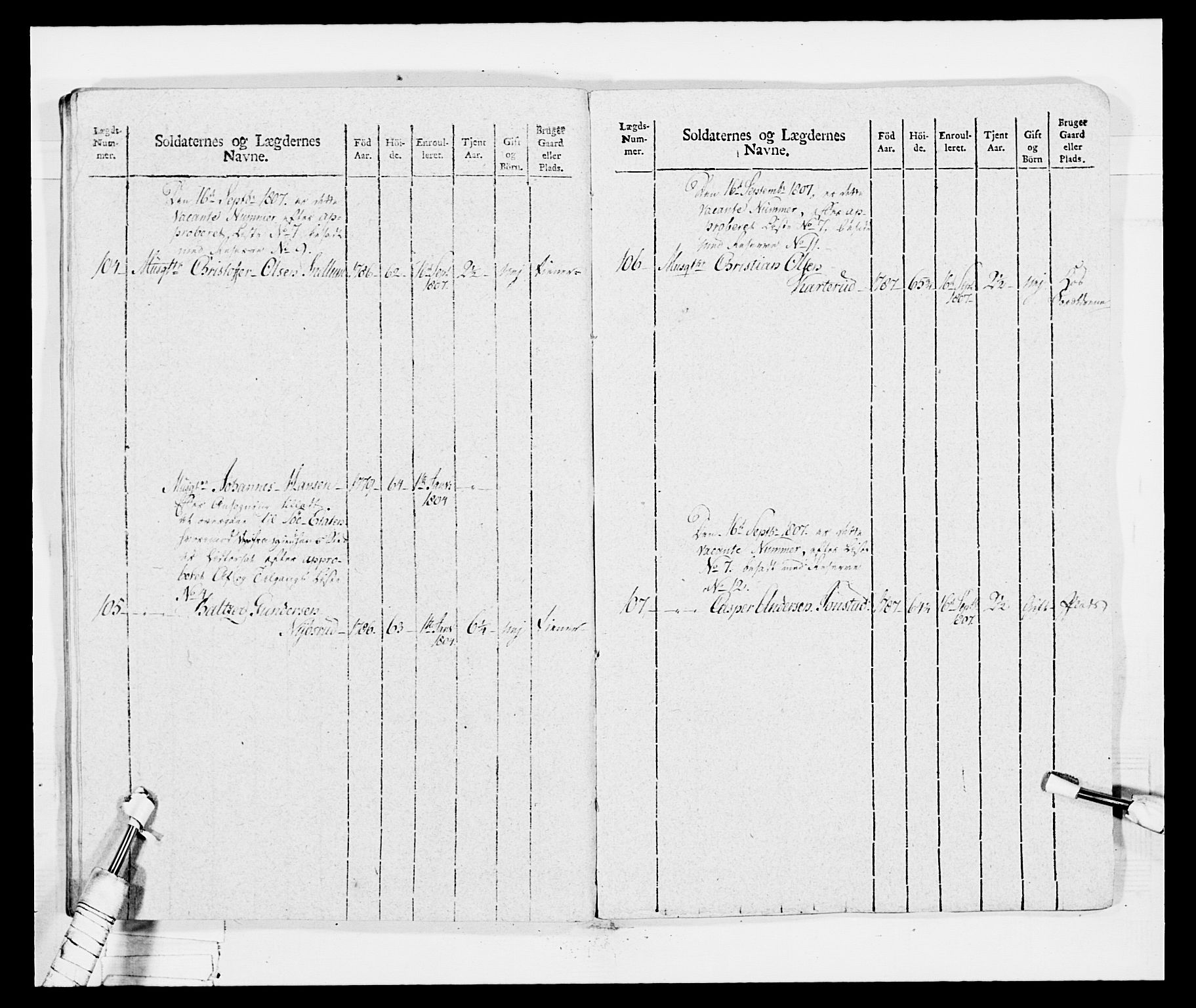 Generalitets- og kommissariatskollegiet, Det kongelige norske kommissariatskollegium, AV/RA-EA-5420/E/Eh/L0034: Nordafjelske gevorbne infanteriregiment, 1810, p. 203