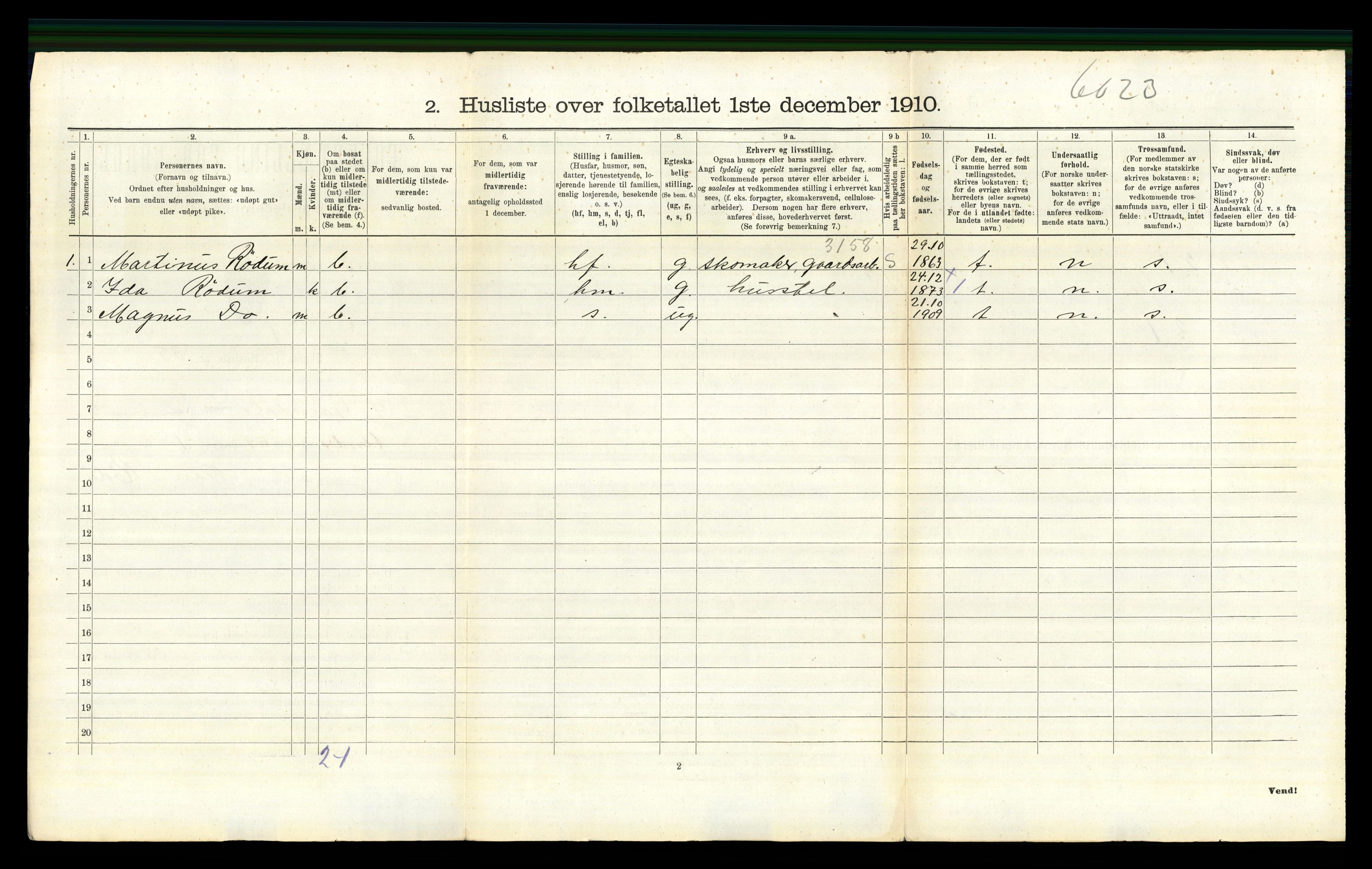 RA, 1910 census for Østre Gausdal, 1910, p. 837