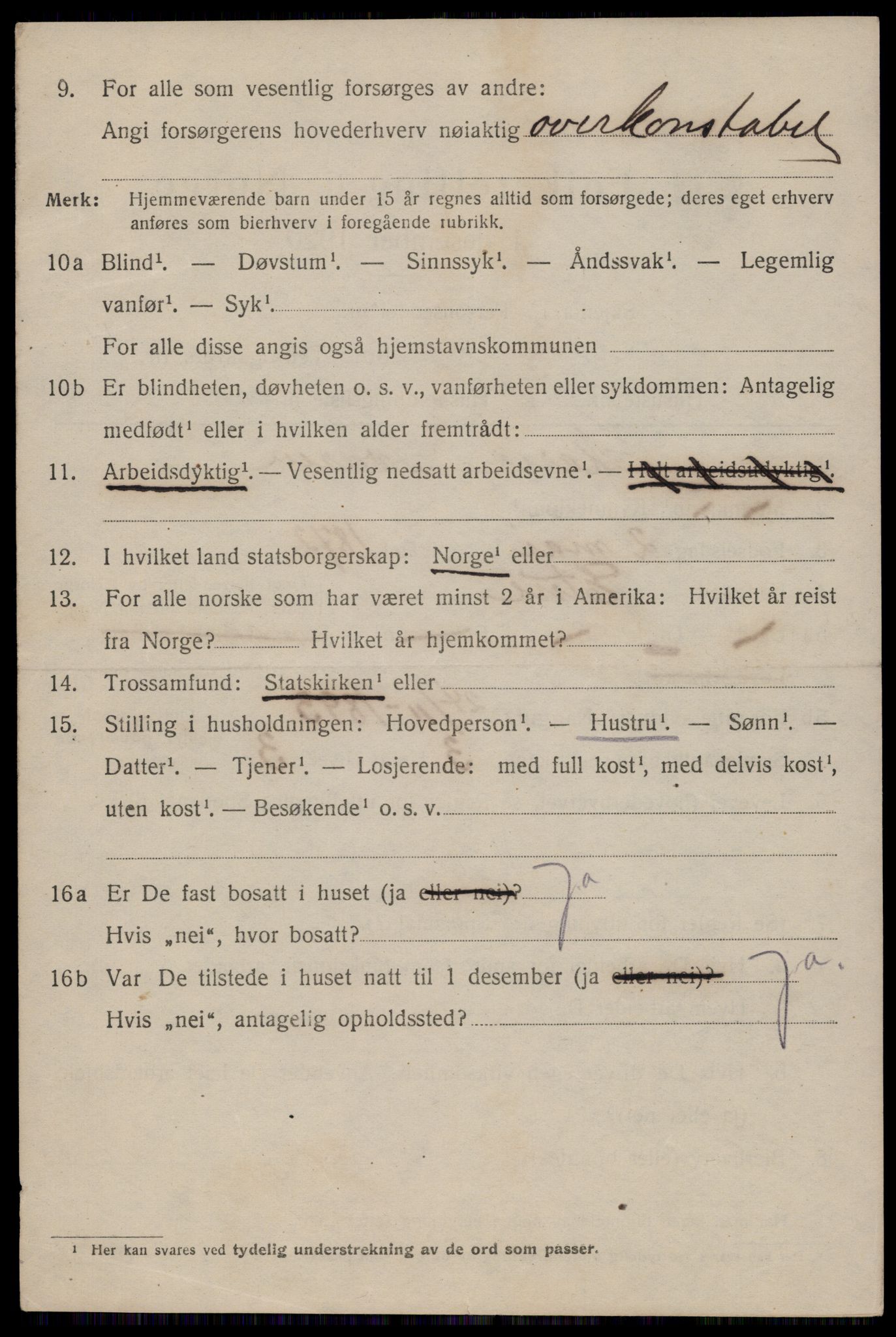 SAST, 1920 census for Haugesund, 1920, p. 37968