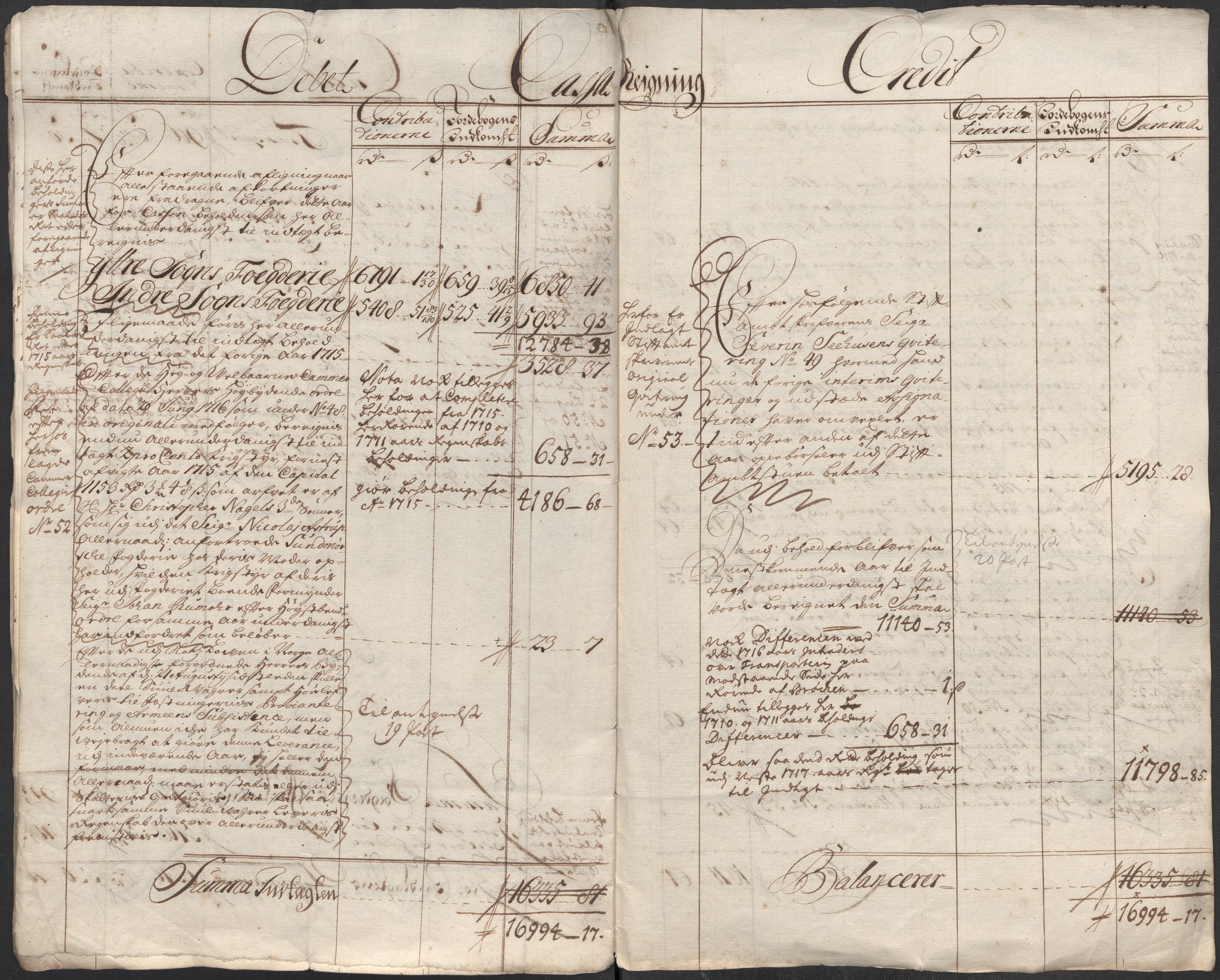 Rentekammeret inntil 1814, Reviderte regnskaper, Fogderegnskap, AV/RA-EA-4092/R52/L3320: Fogderegnskap Sogn, 1715-1716, p. 370