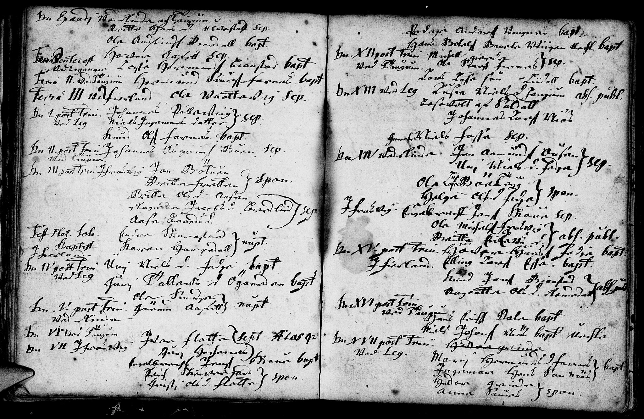Leikanger sokneprestembete, SAB/A-81001: Parish register (official) no. A 1, 1690-1734, p. 26