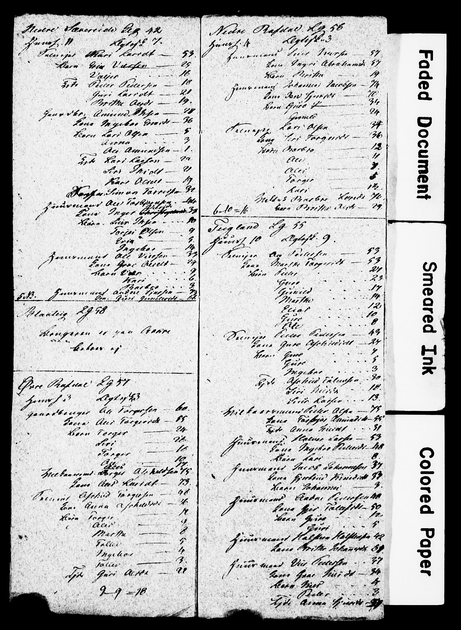 , Census 1825 for Skånevik, 1825, p. 4