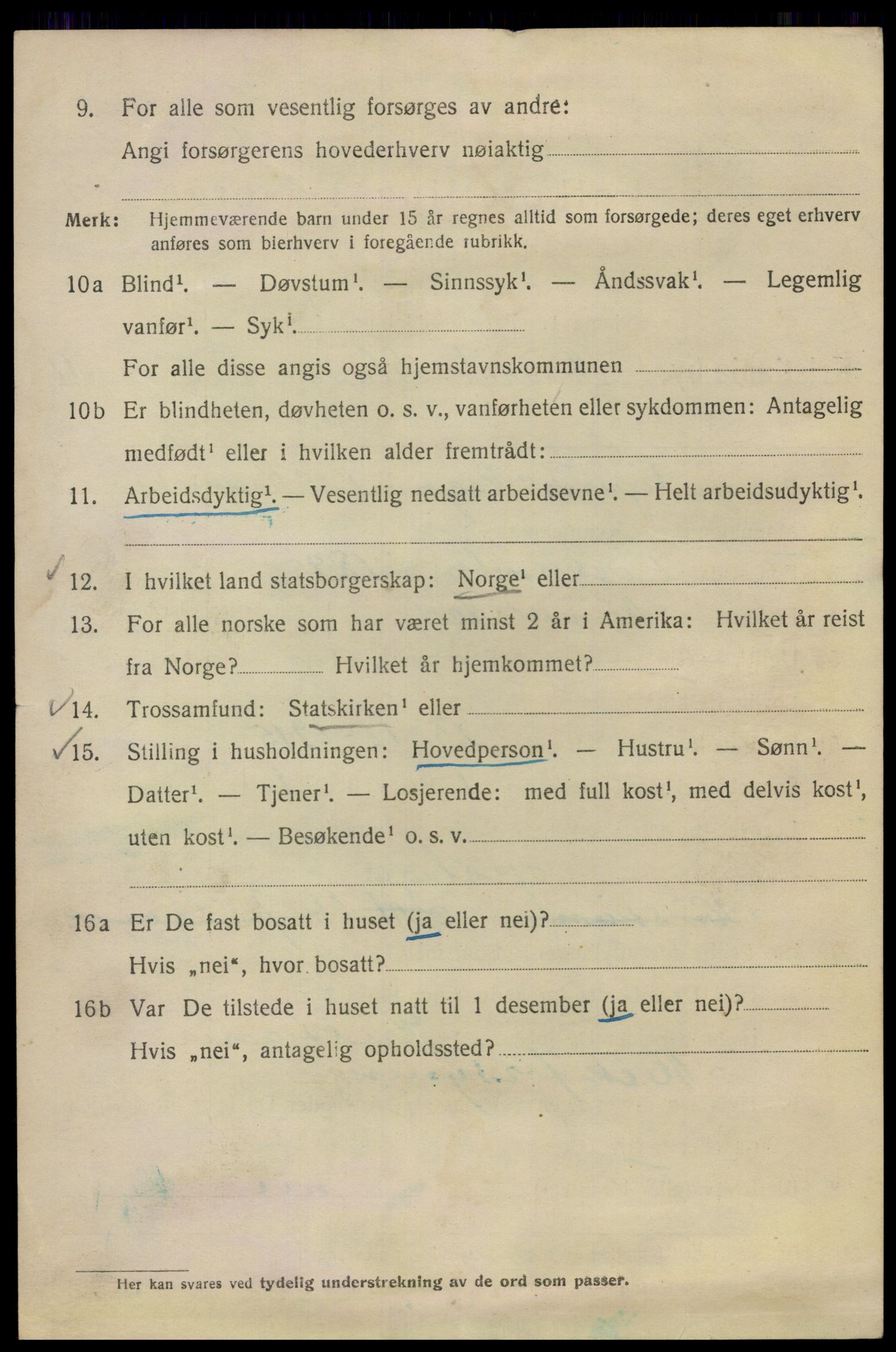 SAO, 1920 census for Kristiania, 1920, p. 237212