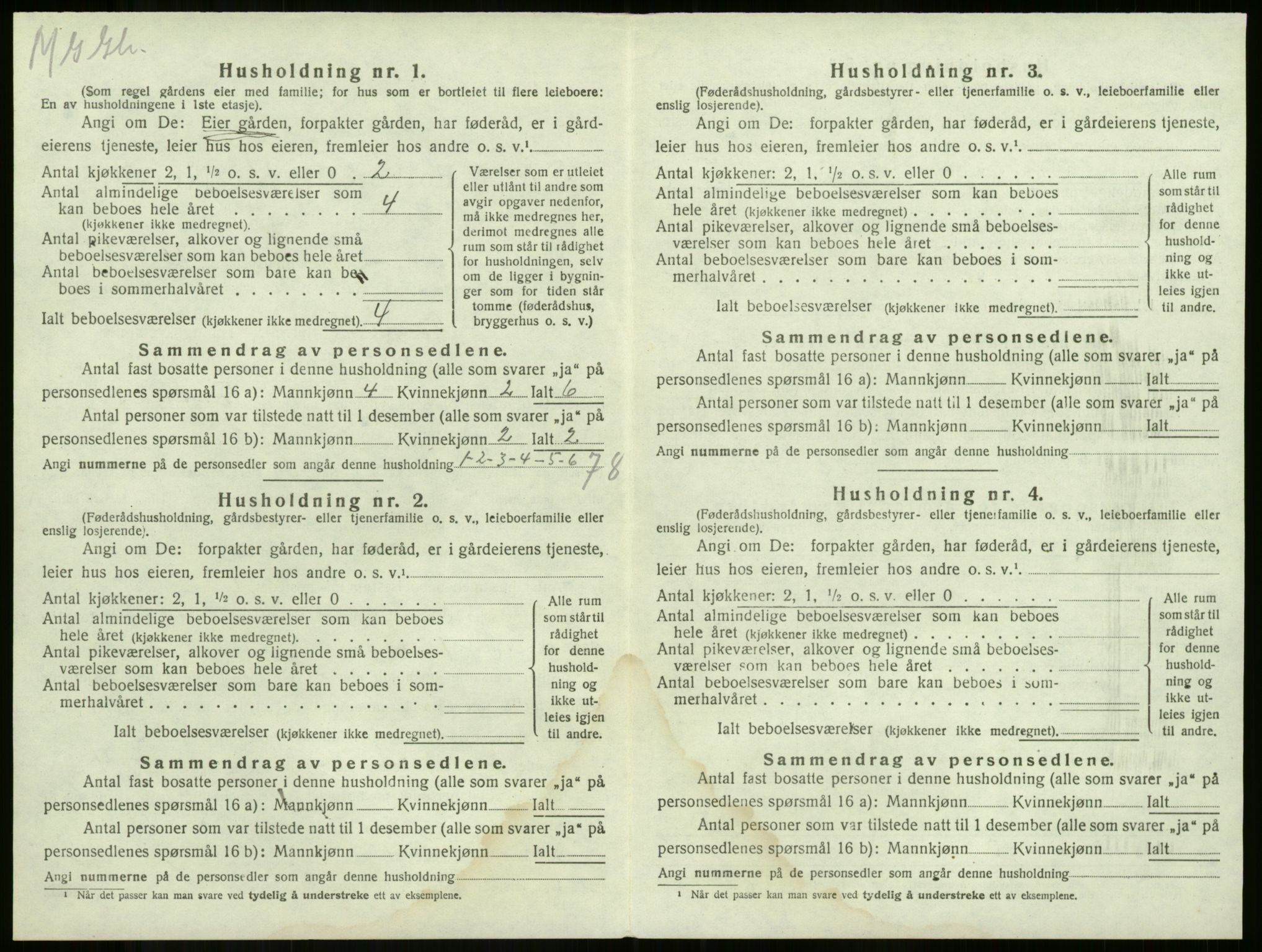 SAKO, 1920 census for Våle, 1920, p. 878