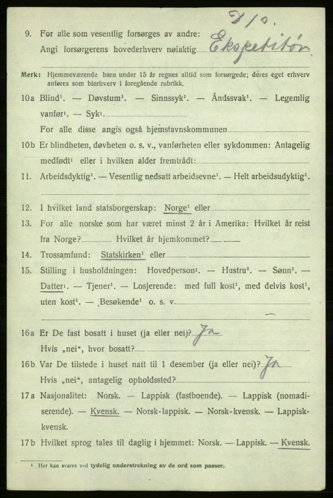 SATØ, 1920 census for Sør-Varanger, 1920, p. 2927