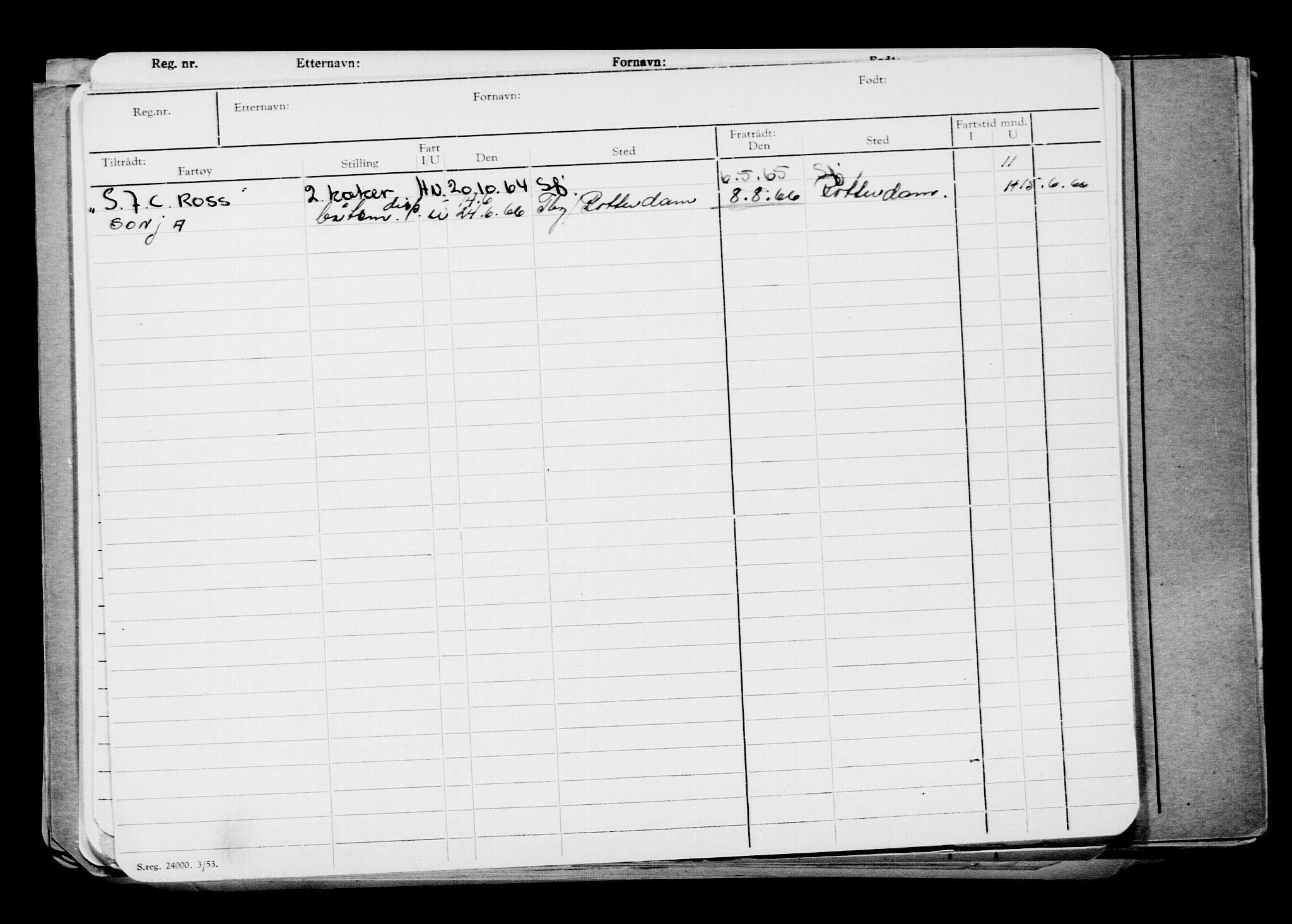 Direktoratet for sjømenn, AV/RA-S-3545/G/Gb/L0164: Hovedkort, 1918, p. 121