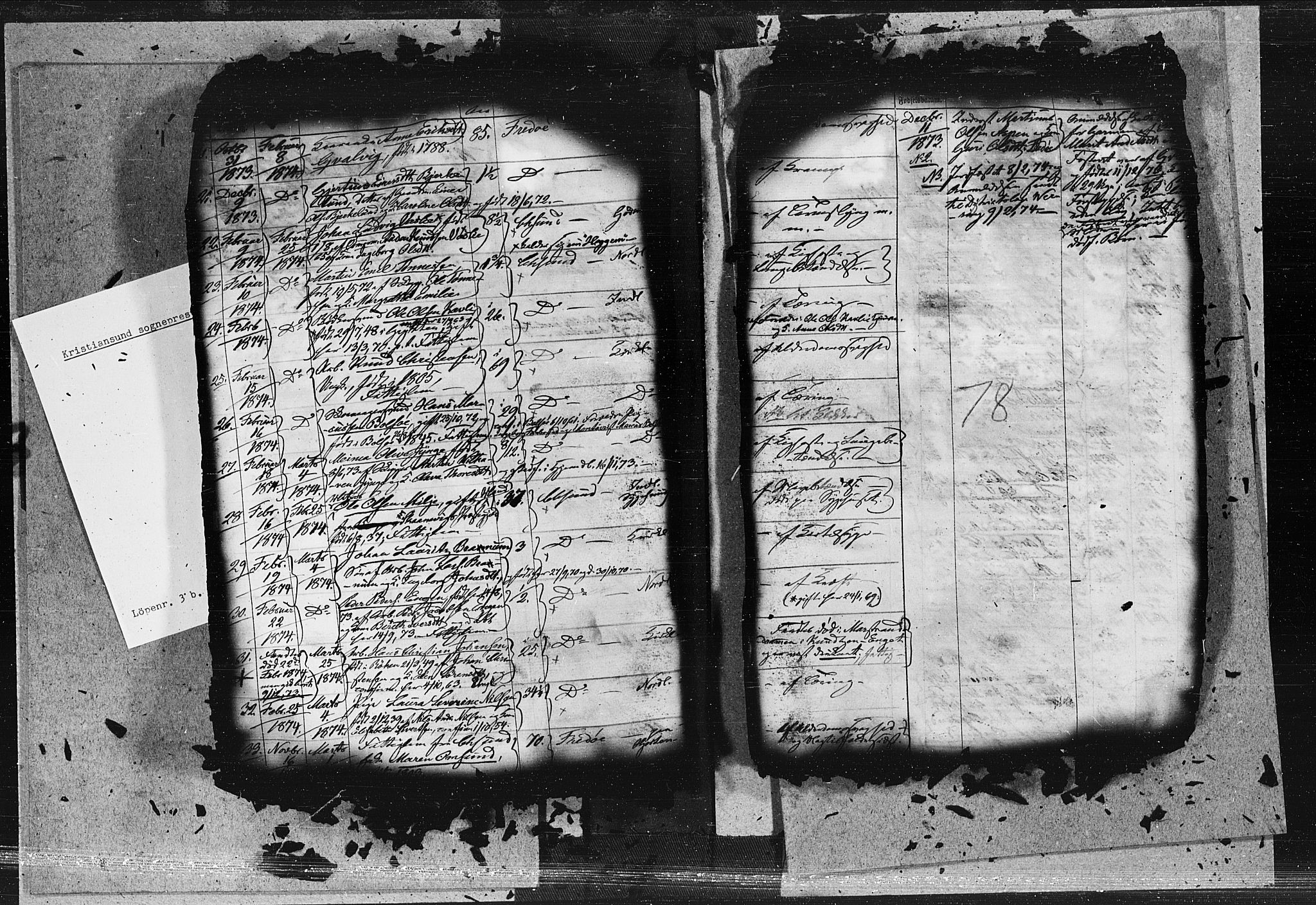 Ministerialprotokoller, klokkerbøker og fødselsregistre - Møre og Romsdal, AV/SAT-A-1454/572/L0848: Parish register (official) no. 572A11, 1865-1876, p. 78