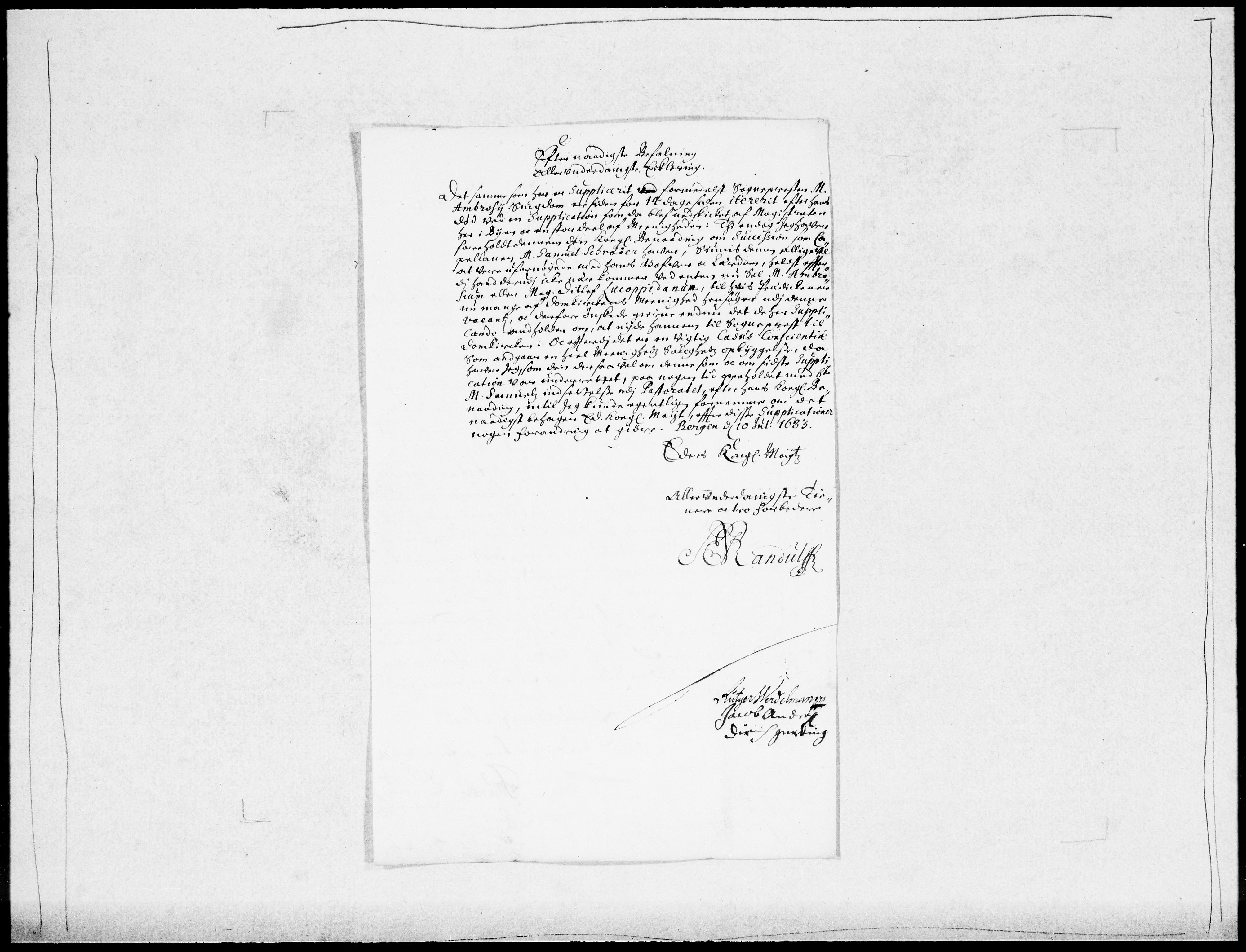 Danske Kanselli 1572-1799, AV/RA-EA-3023/F/Fc/Fcc/Fcca/L0036: Norske innlegg 1572-1799, 1683-1684, p. 140