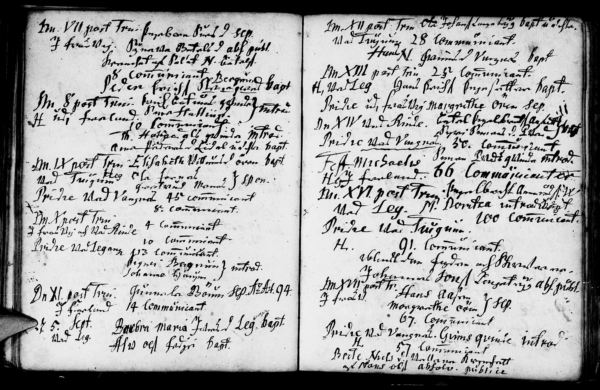 Leikanger sokneprestembete, AV/SAB-A-81001/H/Haa/Haaa/L0001: Parish register (official) no. A 1, 1690-1734, p. 117