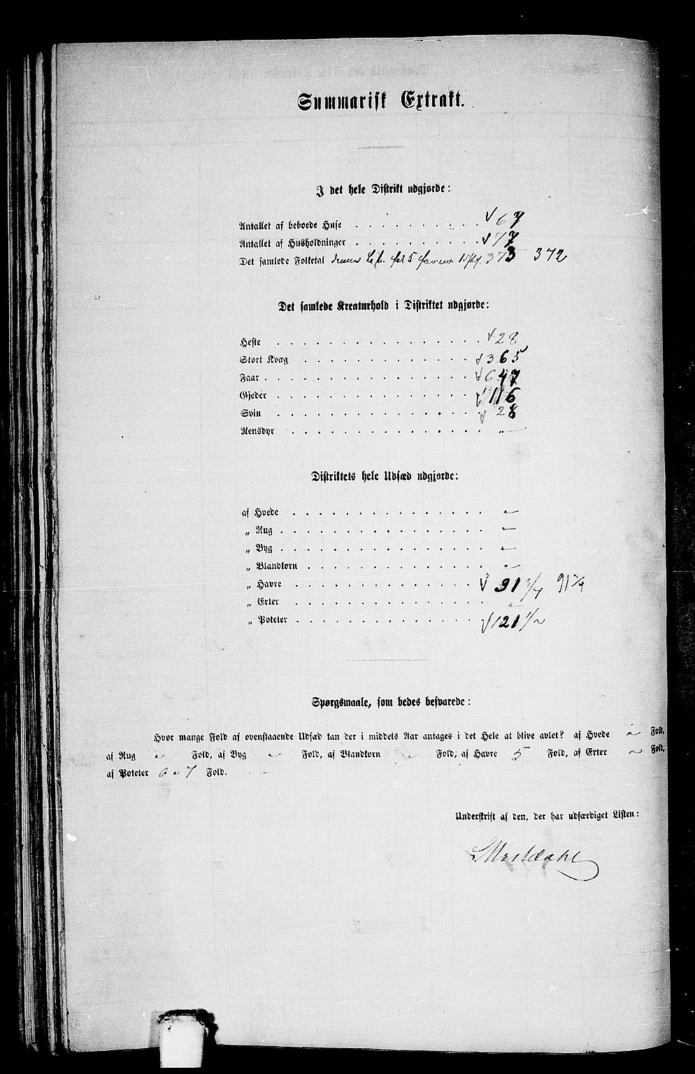 RA, 1865 census for Kinn, 1865, p. 183